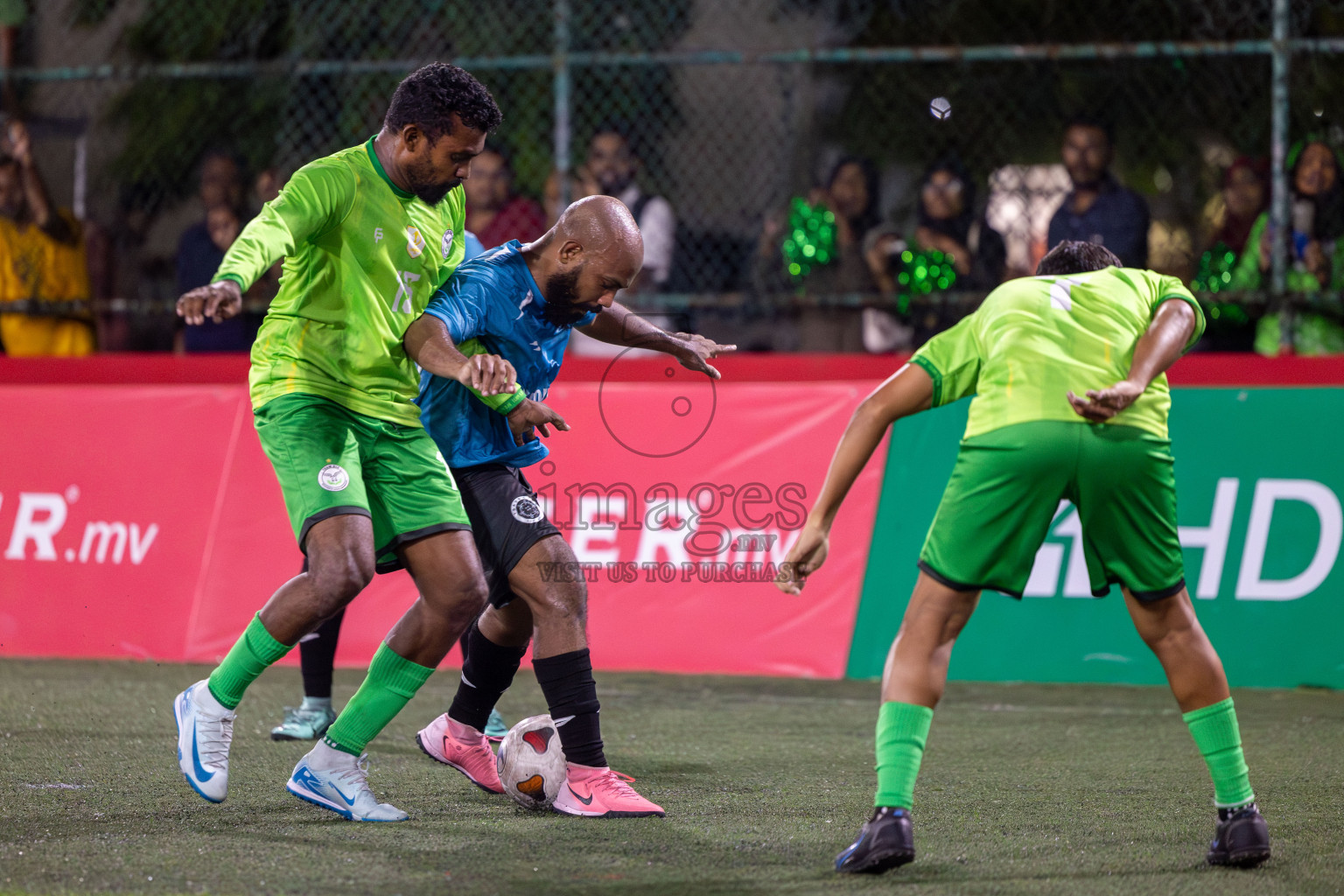 Team DJA VS Trade Club in Club Maldives Classic 2024 held in Rehendi Futsal Ground, Hulhumale', Maldives on Saturday, 14th September 2024. 
Photos: Hassan Simah / images.mv