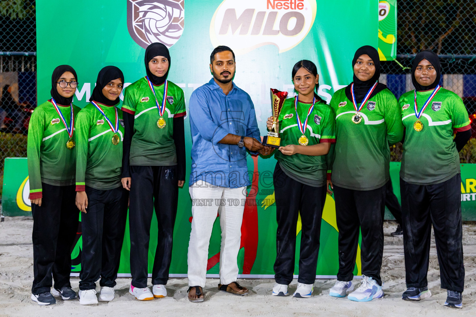 Day 2 of MILO Netball Fest 2025 was held in Cental Park, Hulhumale', Maldives on Friday, 21st November 2025. Photos: Nausham Waheed / images.mv