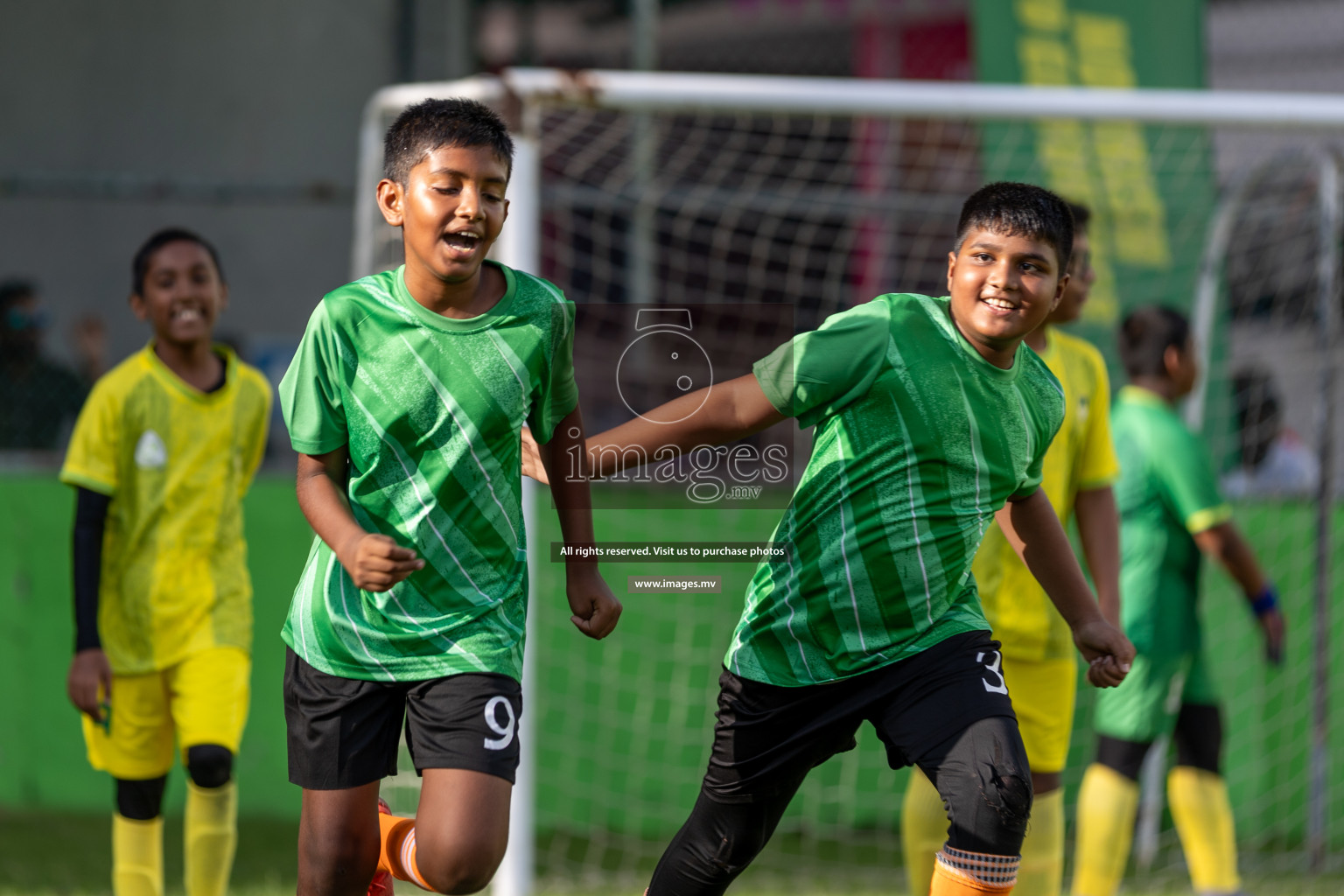 Day 1 of MILO Academy Championship 2023 (U12) was held in Henveiru Football Grounds, Male', Maldives, on Friday, 18th August 2023. Photos: Mohamed Mahfooz Moosa / images.mv