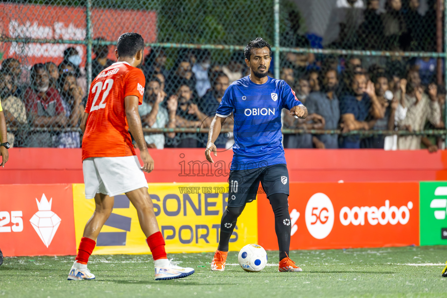 K Gaafaru vs K Kaashidhoo in Kaafu Atoll Semi Final in Day 24 of Golden Futsal Challenge 2025 was held on Tuesday , 28th January 2025, in Hulhumale', Maldives. Photos: Ismail Thoriq / images.mv