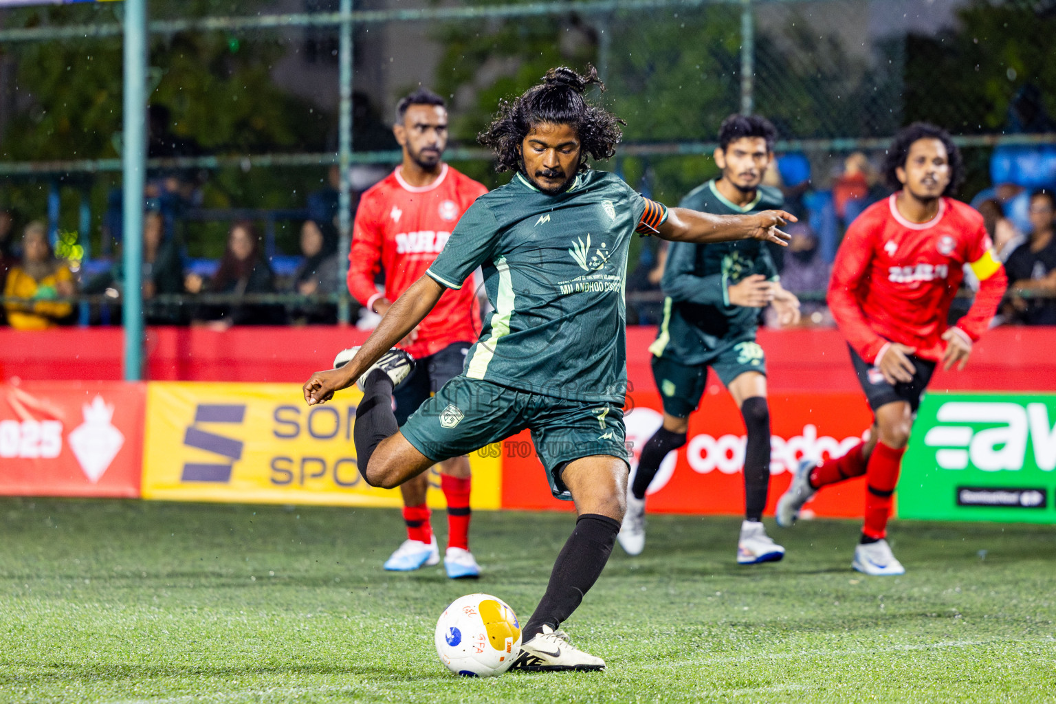 Sh Milandhoo VS Sh Maroshi in Day 6 of Golden Futsal Challenge 2025 on Friday, 6th January 2025, in Hulhumale', Maldives Photos: Nausham Waheed / images.mv