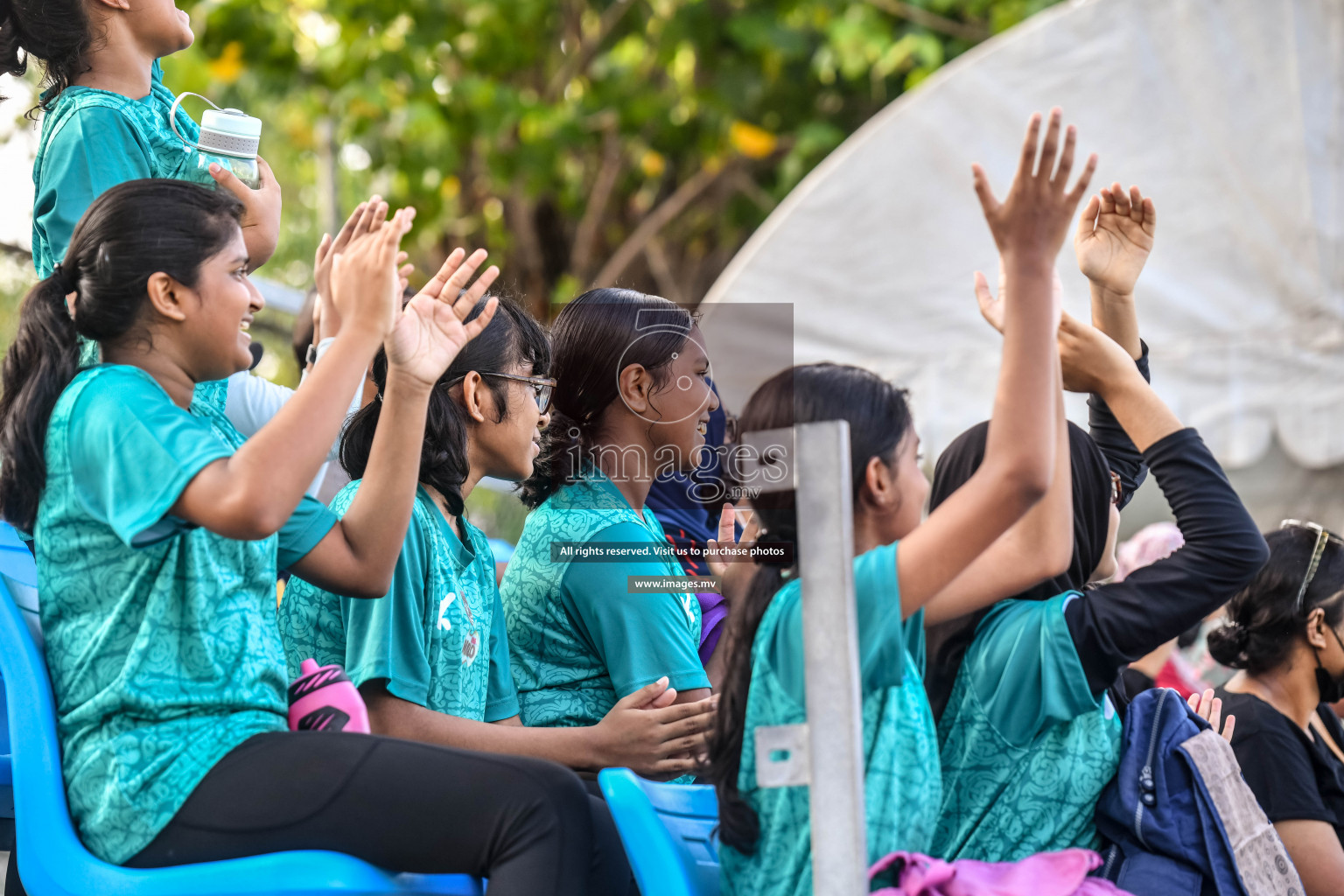 Day 7 of Junior Netball Championship 2022 on 11th March 2022 held in Male', Maldives. Photos by Nausham Waheed