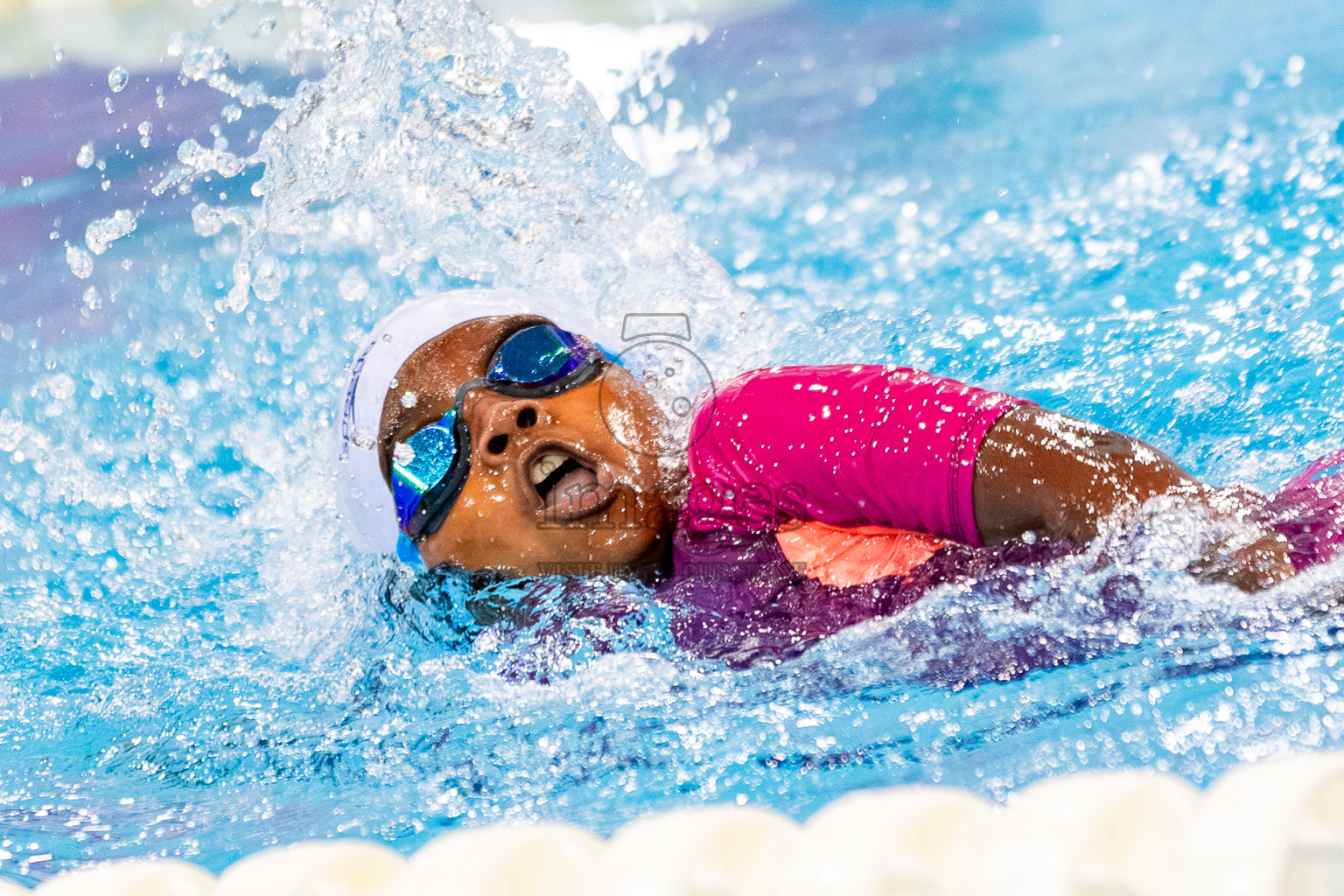 Day 2 of BML 6th National Kids Swimming Kids Festival 2025 held in Hulhumale', Maldives on Tuesday, 4th November 2024. Photos: Mohamed Mahfooz Moosa / images.mv