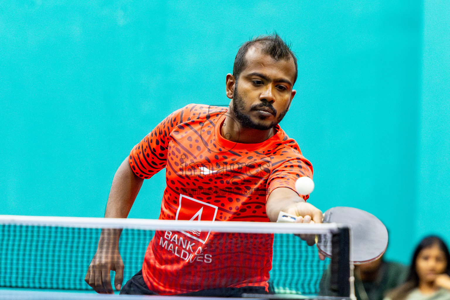 Finals of 9th Inter Office Company & Resort Table Tennis Tournament was held in Male' TT Hall, Male', Maldives on Saturday, 16th November 2024. Photos: Nausham Waheed / images.mv