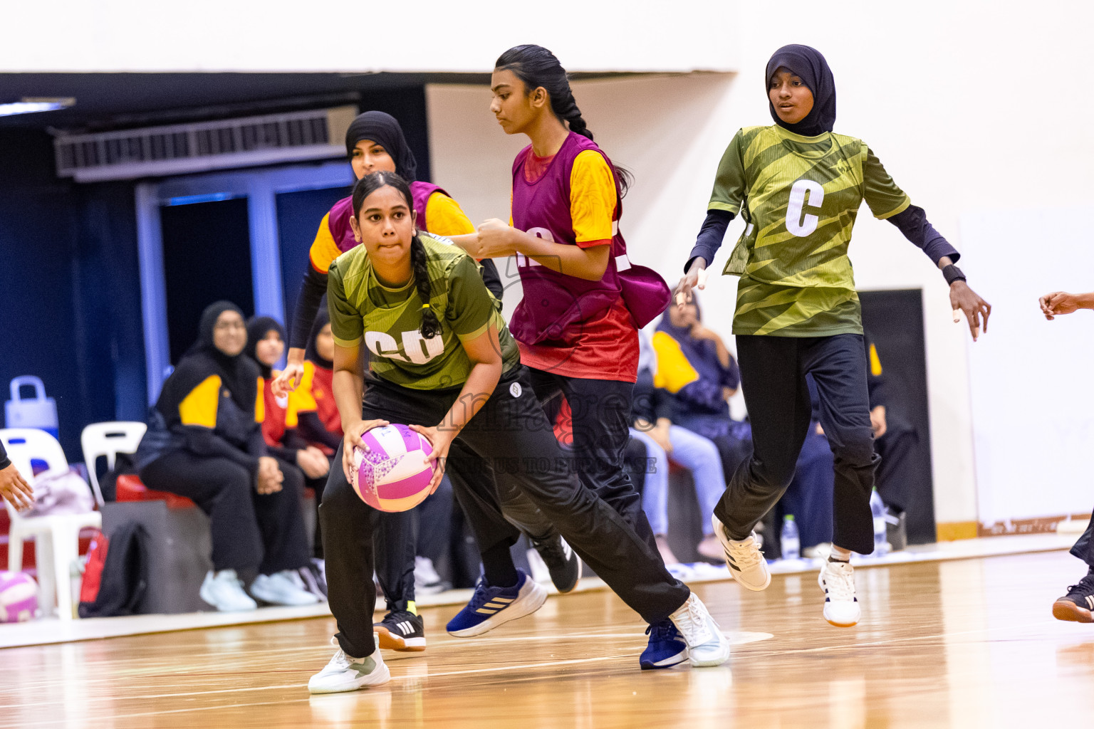 Day 15 of 26th Inter-School Netball Tournament 2025 was held in Social Center Indoor Hall on Wednesday, 5th November 2025. Photos: Mohamed Mahfooz Moosa, Raaif Yoosuf / images.mv