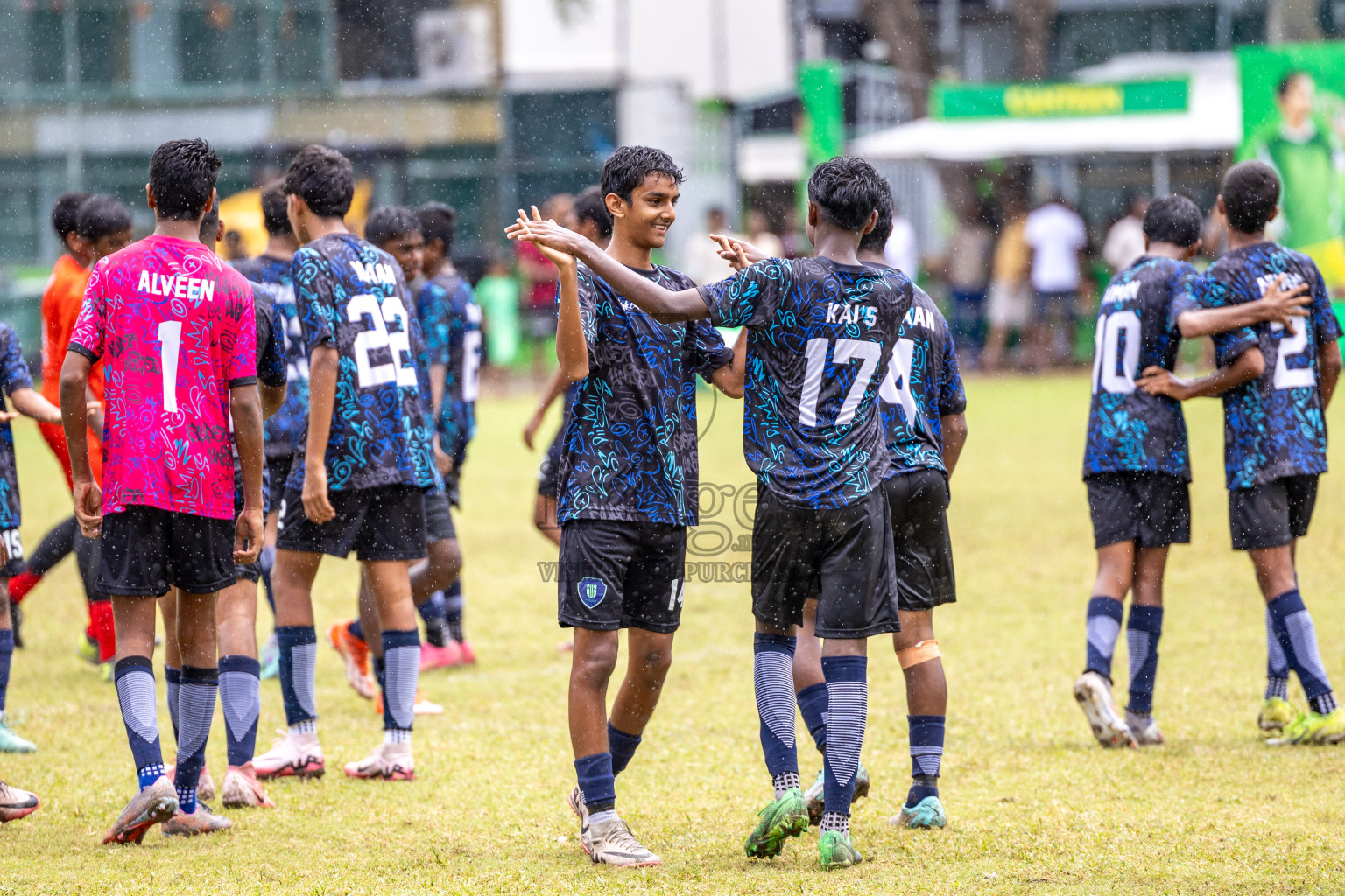 Day 4 of MILO Academy Championship 2024 (U-14) was held in Henveyru Stadium, Male', Maldives on Sunday, 3rd November 2024.
Photos: Ismail Thoriq /  Images.mv