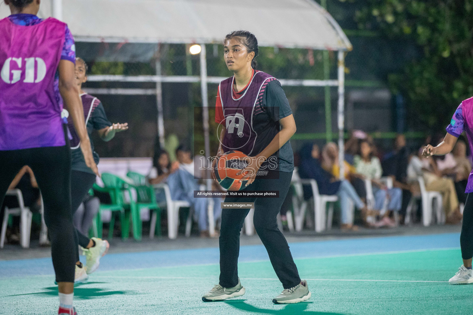 Day 5 of 20th Milo National Netball Tournament 2023, held in Synthetic Netball Court, Male', Maldives on 3rd  June 2023 Photos: Nausham Waheed/ Images.mv