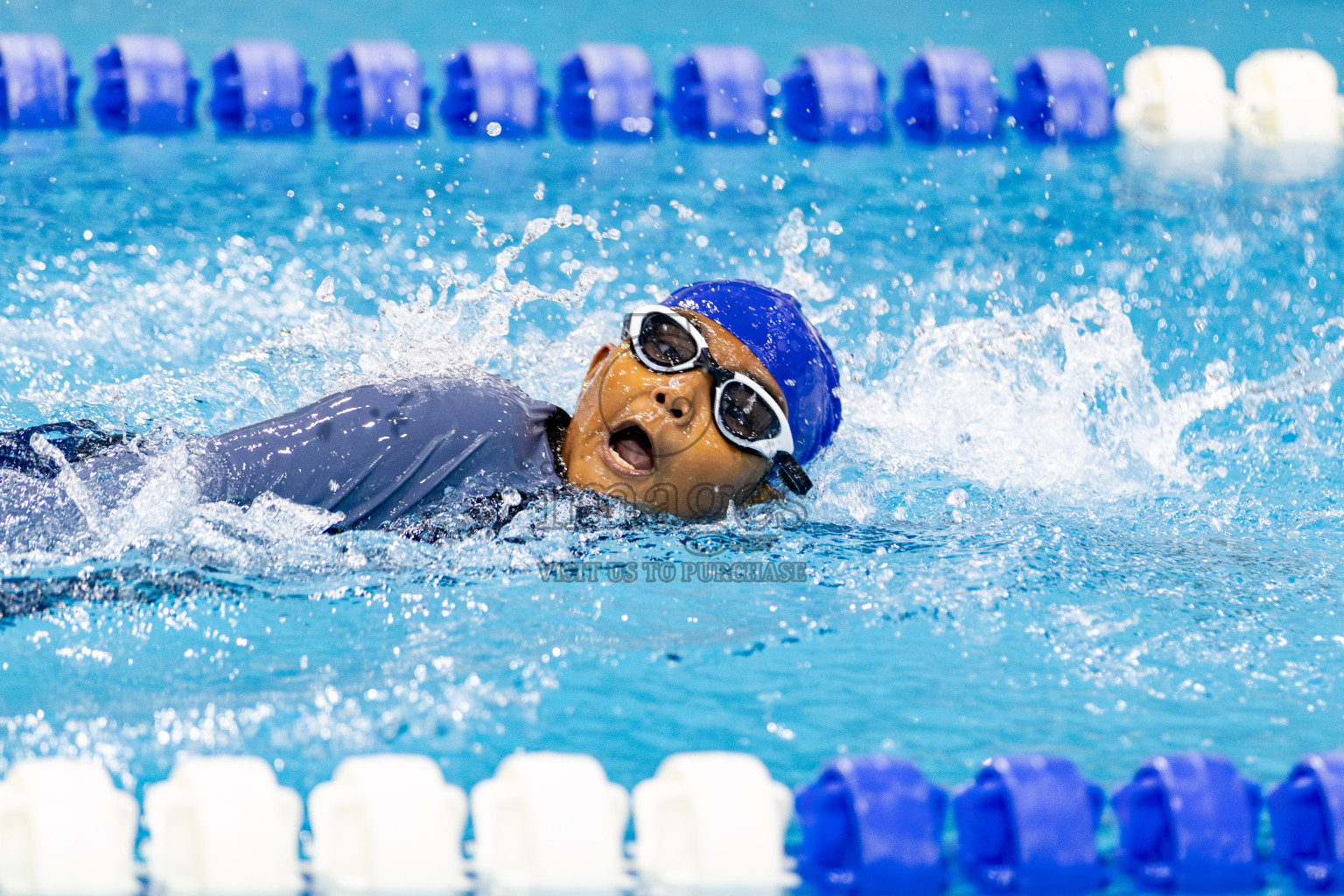 Day 3 of BML 6th National Kids Swimming Kids Festival 2025 held in Hulhumale', Maldives on Wednesday, 5th November 2024. 

Photos: Hassan Simah / images.mv