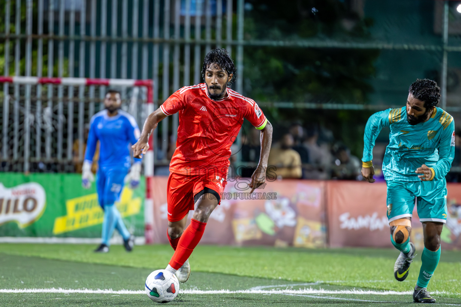 Maldivian vs Ooredoo in Club Maldives Cup 2024 held in Rehendi Futsal Ground, Hulhumale', Maldives on Thursday, 3rd October 2024.
Photos: Ismail Thoriq / images.mv