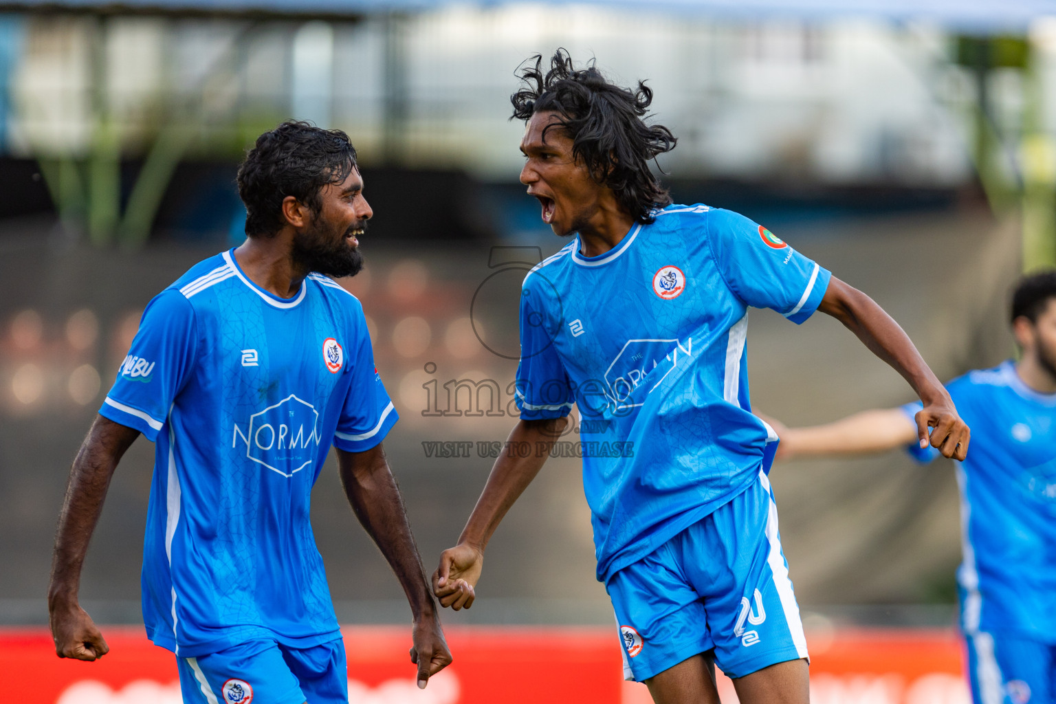 Man Ode SC vs B G Sports Club in the Quarter Final of Second Division 2023 in Male' Maldives on Monday, 5th February 2023. Photos: Nausham Waheed / images.mv