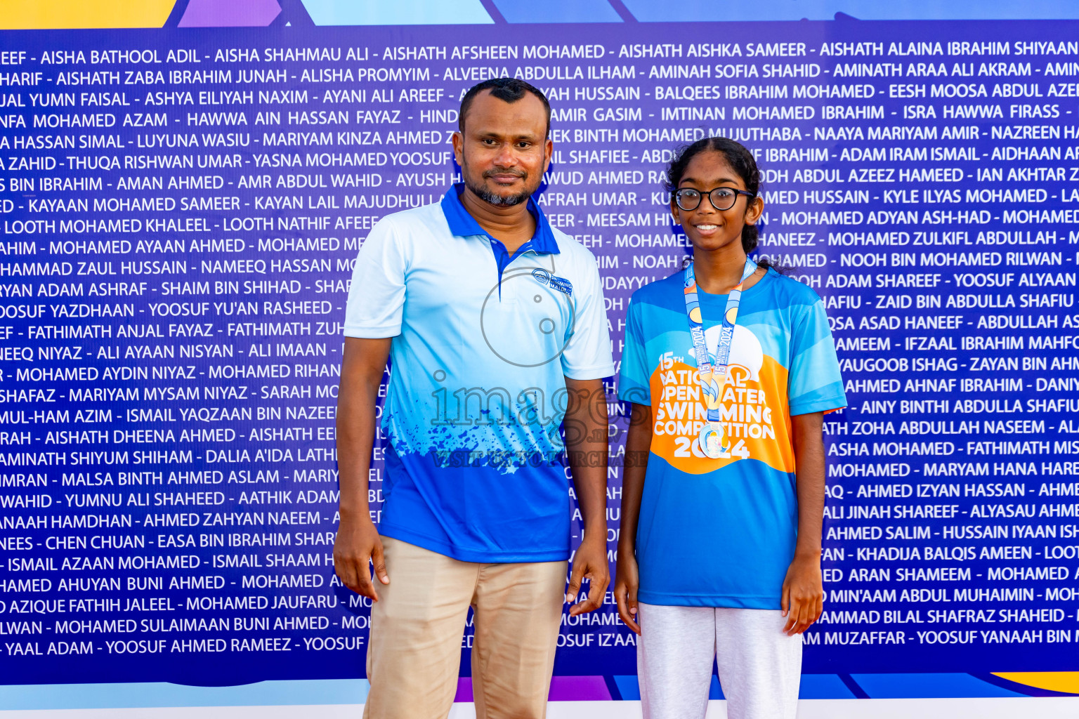 15th National Open Water Swimming Competition 2024 held in Kudagiri Picnic Island, Maldives on Saturday, 28th September 2024. Photos: Nausham Waheed / images.mv