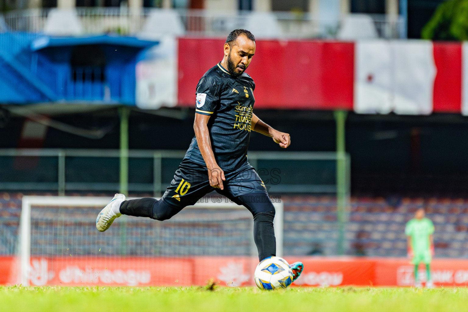 Club Eagles vs Club Green Streets in Dhivehi Premier League 2025/26 held in National Football Stadium, Male', Maldives on Wednesday, 1st September 2025. Photos: Areef Adam / Images.mv