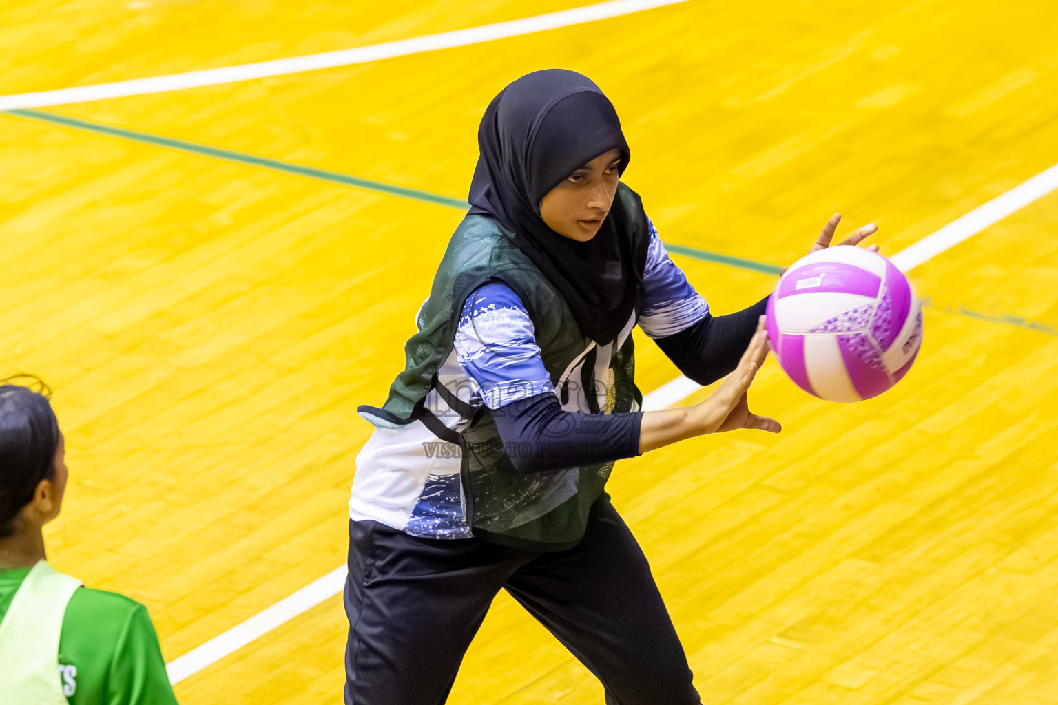 C Green Streets vs SC Skylark in Day 2 of 24th Milo Netball Association Championship held in Social Center at Male', Maldives on Tuesday, 2nd September 2025. Photos: Nausham Waheed / images.mv