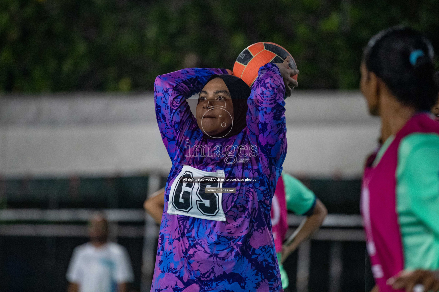 Day 2 of 20th Milo National Netball Tournament 2023, held in Synthetic Netball Court, Male', Maldives on 30th May 2023 Photos: Nausham Waheed/ Images.mv