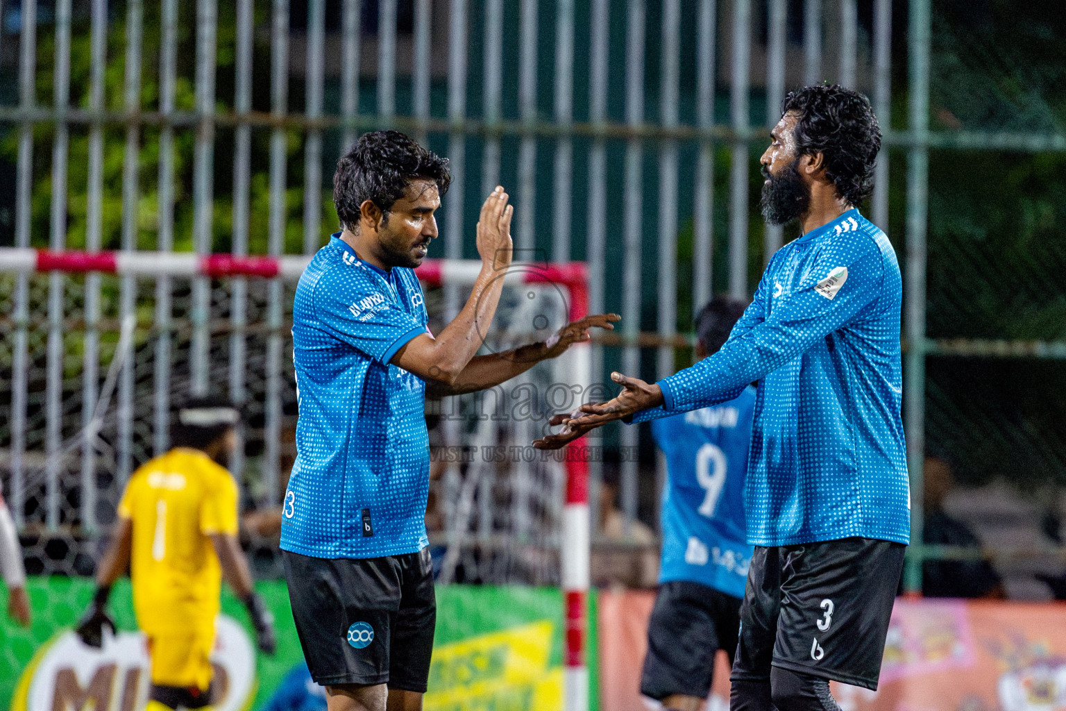 TEAM BADHAHI vs CRIMINAL COURT in Club Maldives Classic 2024 held in Rehendi Futsal Ground, Hulhumale', Maldives on Saturday, 14th September 2024. Photos: Nausham Waheed / images.mv