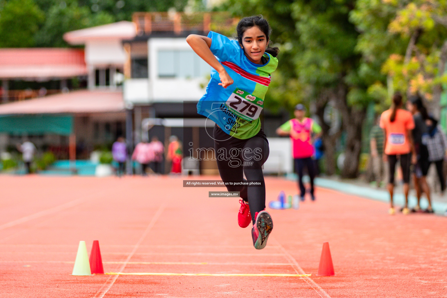 Day 2 of National Athletics Championship 2023 was held in Ekuveni Track at Male', Maldives on Friday, 24th November 2023. Photos: Hassan Simah / images.mv