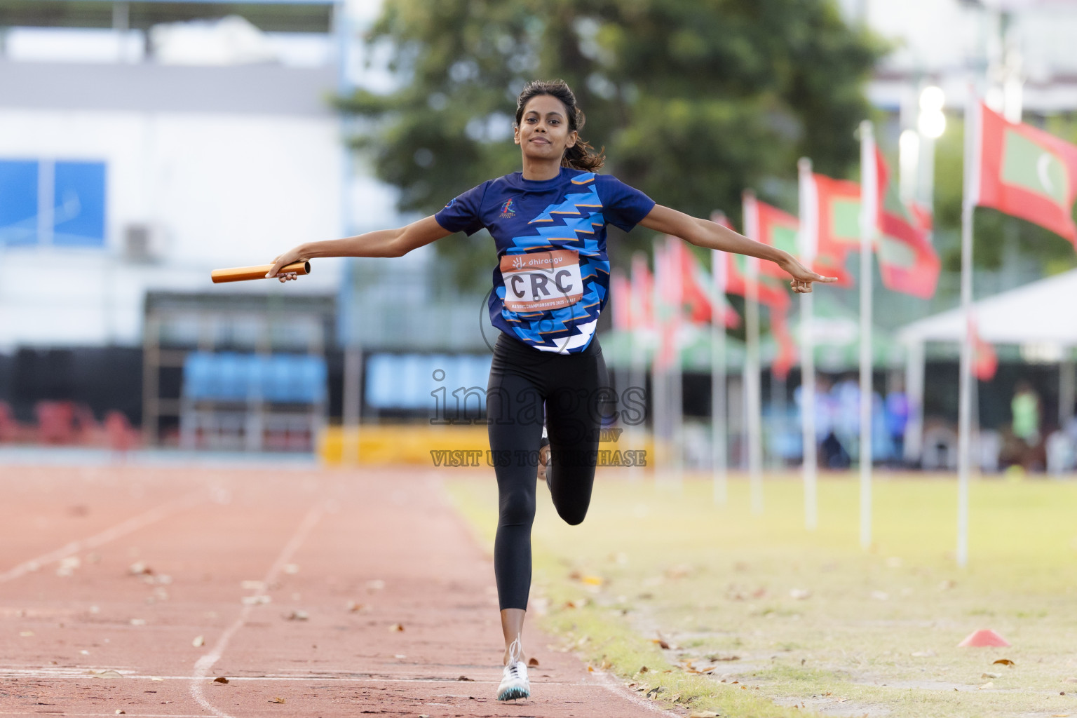 Day 1 of National Athletics Championship 2025 was held at Ekuveni Running Ground in Male', Maldives on Thursday, 14th August 2025. Photos: Hasni / images.mv