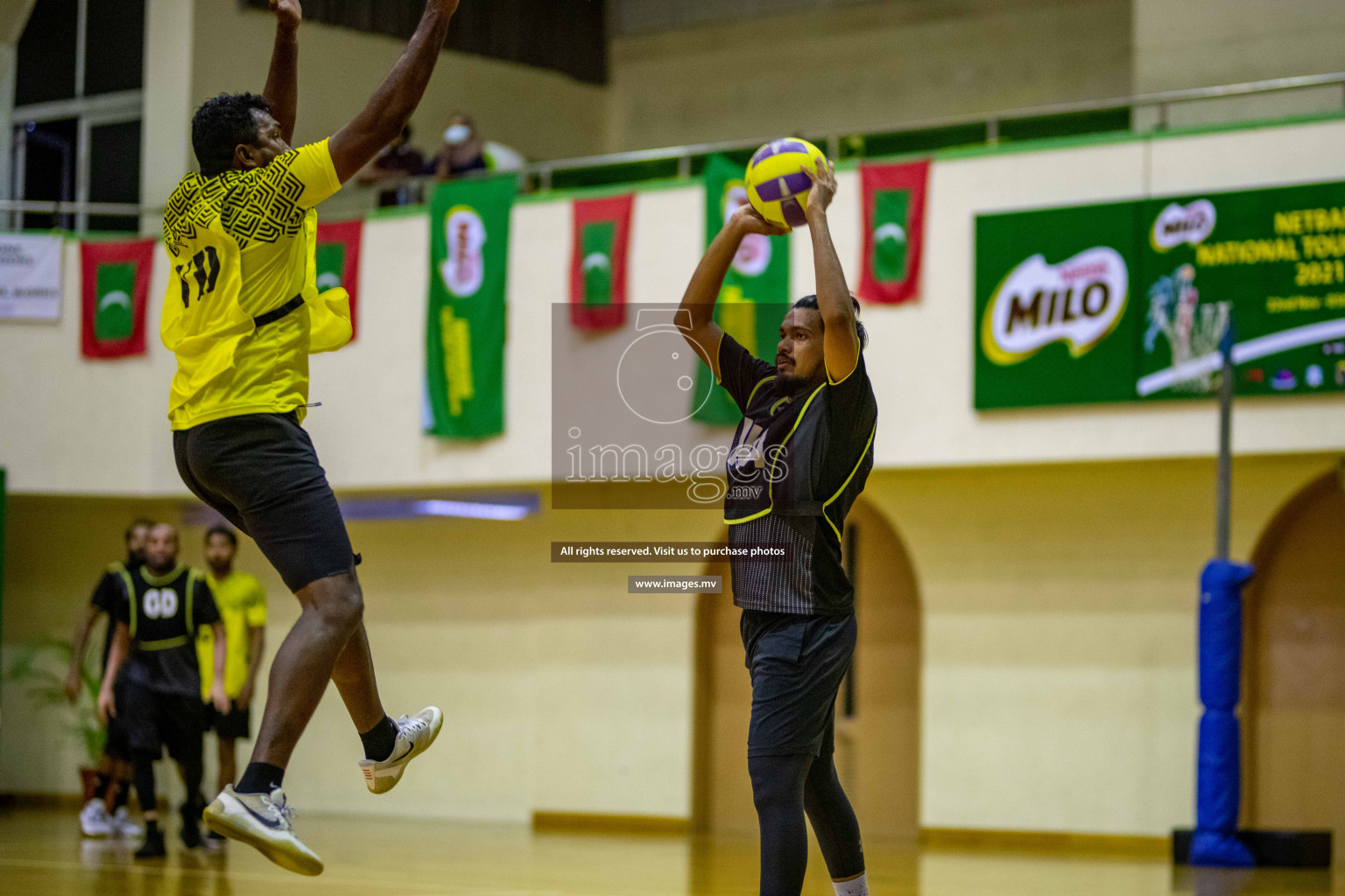 Kulhudhuffushi Youth & R.C vs Club Matrix in the Finals of Milo National Netball Tournament 2021 held on 4th December 2021 in Male', Maldives Photos: Ismail Thoriq, Maanish / images.mv