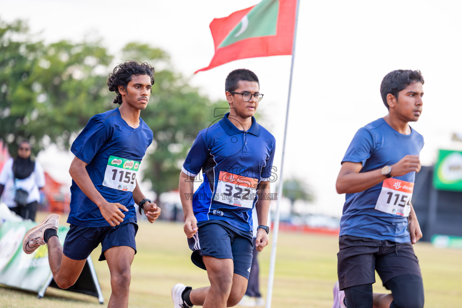 Day 1 of Inter-school Athletics Championship 2025 held in Ekuveni Synthetic Track, Male', Maldives on Monday, 06th October 2025. Photos by: Ismail Thoriq / Images.mv