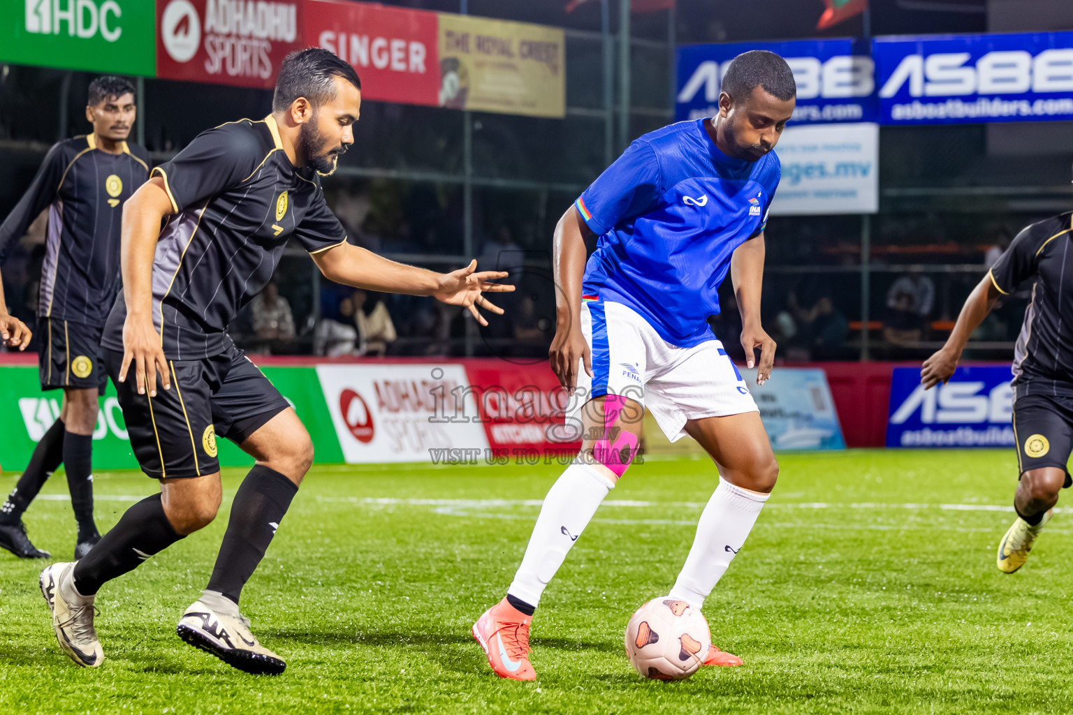 Prison Club vs Fenaka in Day 2 of Club Maldives Cup 2025 was held in Rehendi Futsal Ground, Hulhumale', Maldives on Monday, 29th September 2025. Photos: Nausham Waheed / images.mv