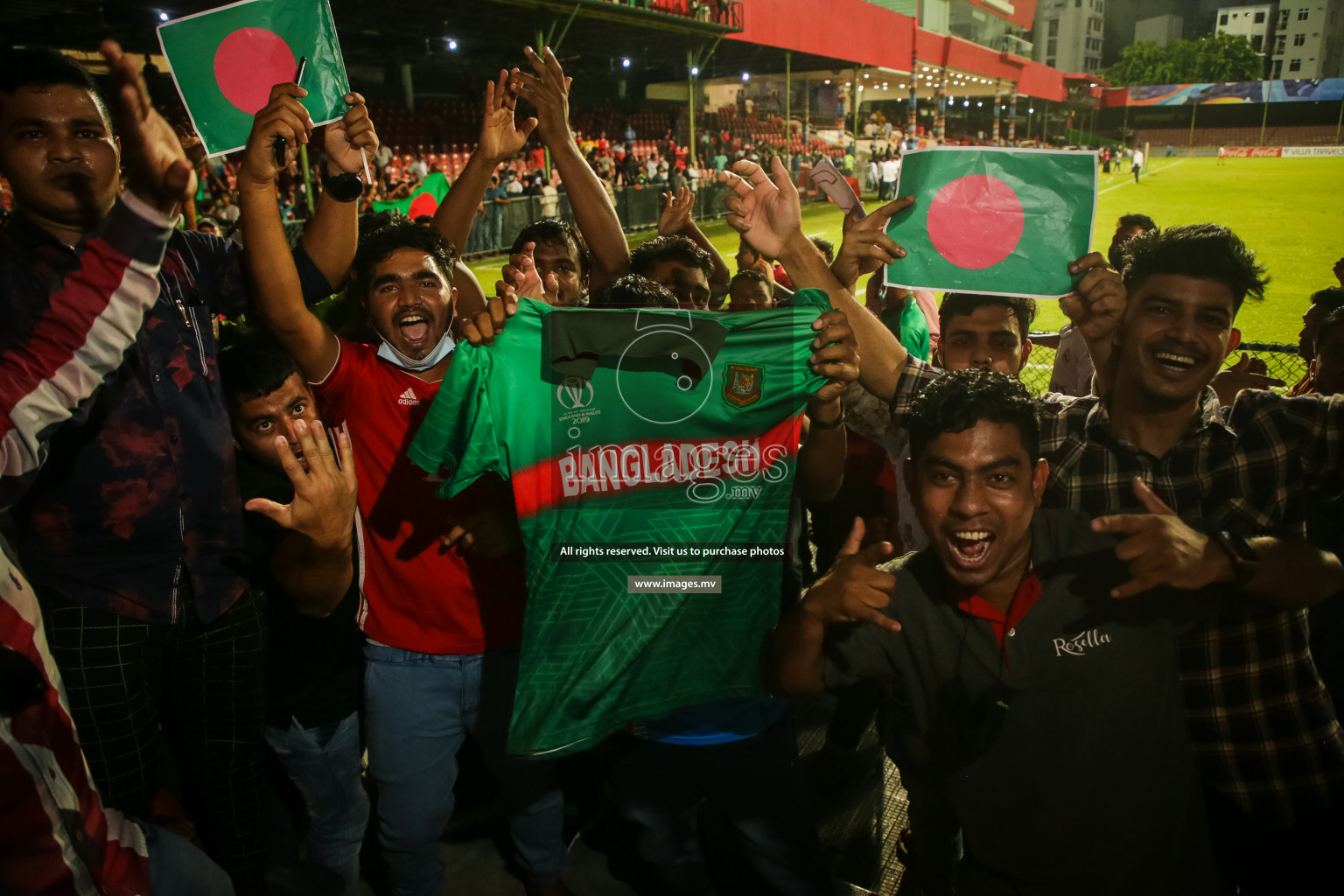 Bangladesh vs Sri Lanka in SAFF Championship 2021 held on 1st October 2021 in Galolhu National Stadium, Male', Maldives