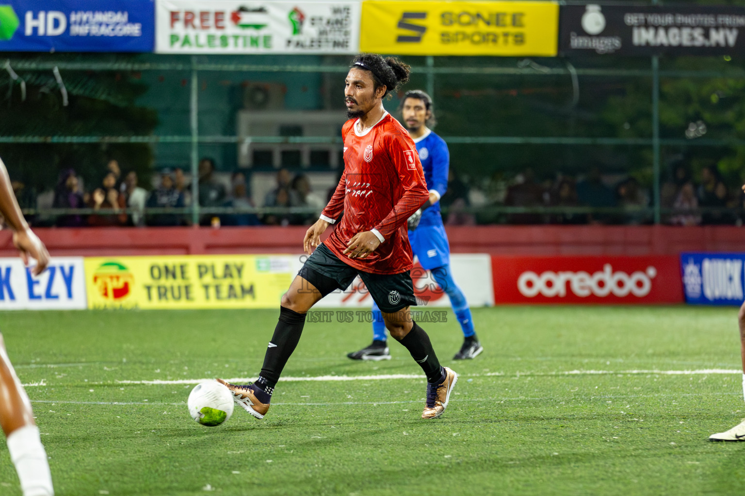 HDh. Nolhivaran VS HA. Utheemu on Day 35 of Golden Futsal Challenge 2024 was held on Tuesday, 20th February 2024, in Hulhumale', Maldives 
Photos: Hassan Simah, / images.mv