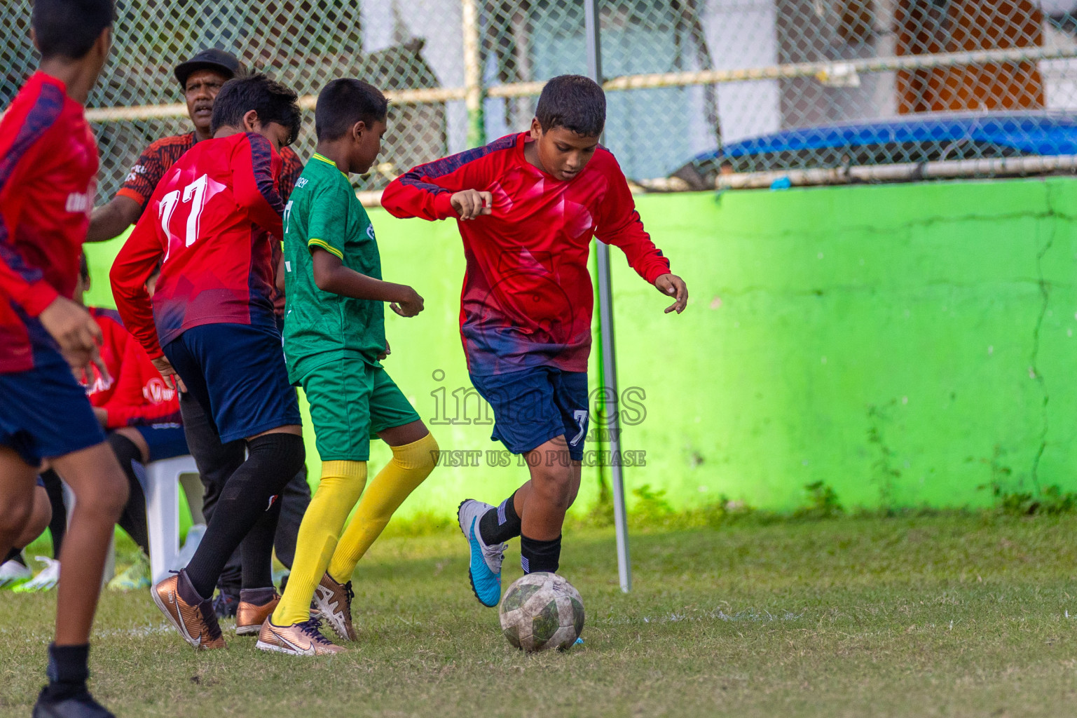 Day 2  of MILO Academy Championship 2024 - U12 was held at Henveiru Grounds in Male', Maldives on Thursday, 5th July 2024. Photos: Shuu Abdul Sattar / images.mv