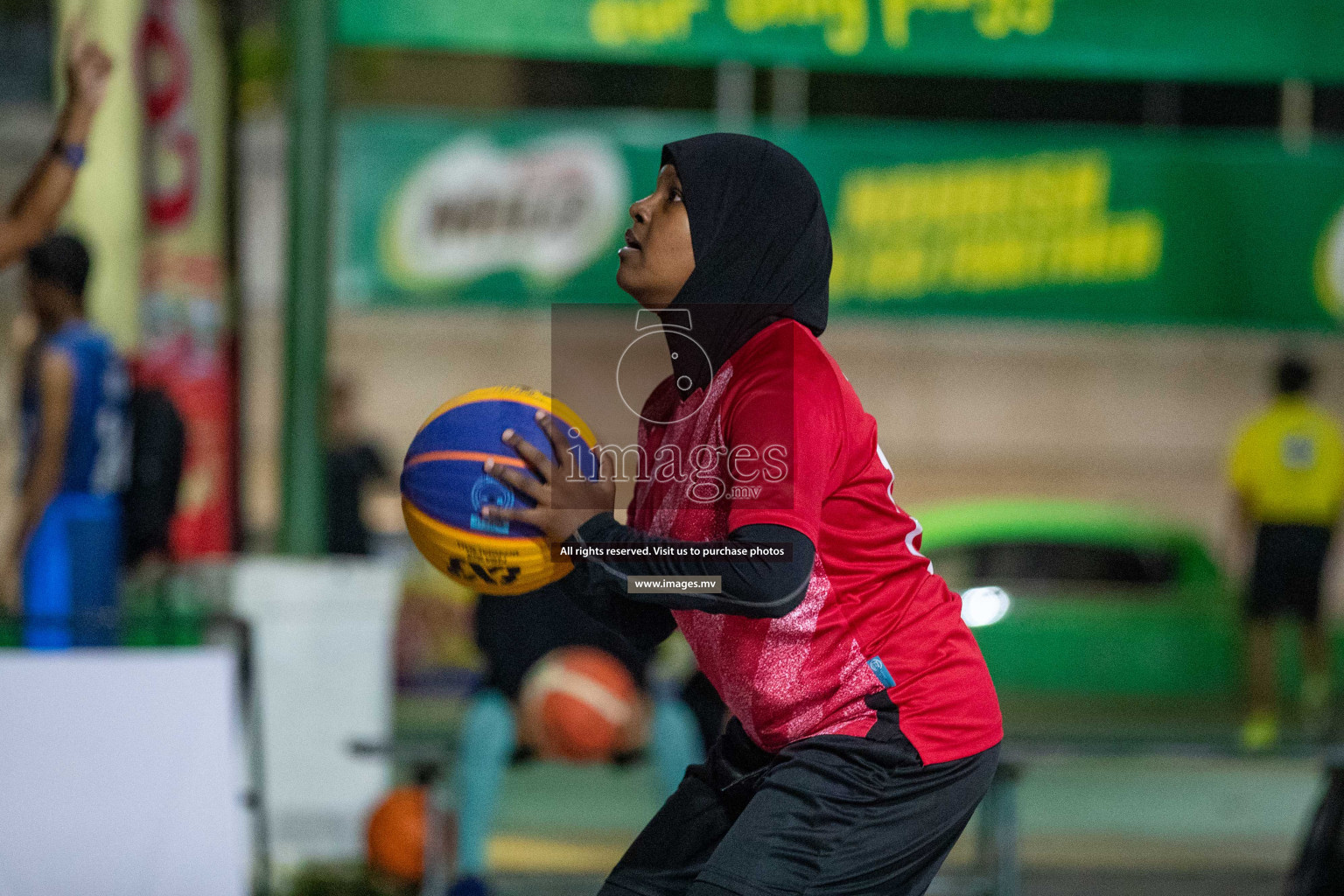 Day 5 of Slamdunk by Sosal on 16th April 2023 held in Male'. Photos: Nausham Waheed / images.mv