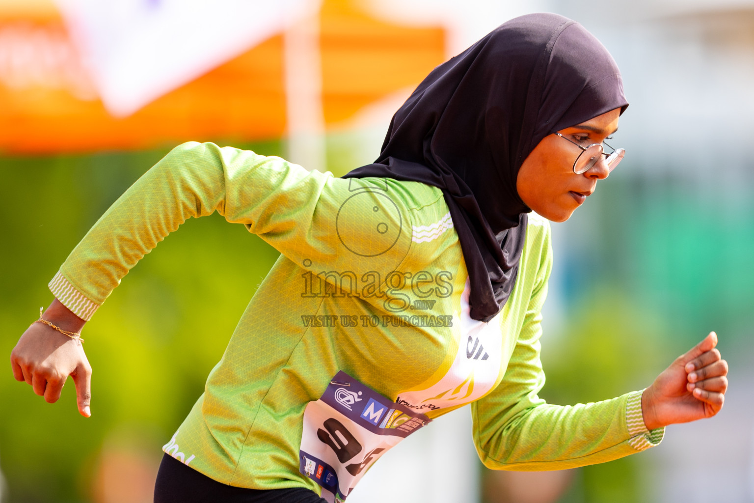 Day 2 of MWSC Interschool Athletics Championships 2024 held in Hulhumale Running Track, Hulhumale, Maldives on Sunday, 10th November 2024.
Photos by: Ismail Thoriq / Images.mv