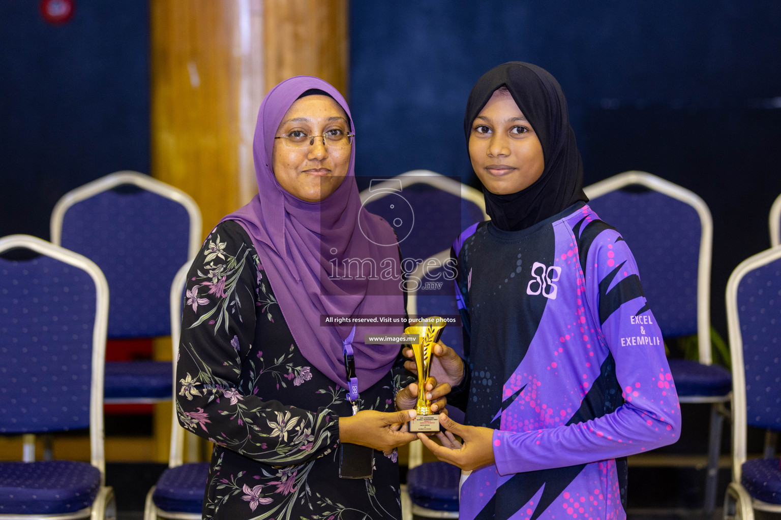 Day3 of 24th Interschool Netball Tournament 2023 was held in Social Center, Male', Maldives on 29th October 2023. Photos: Nausham Waheed, Mohamed Mahfooz Moosa / images.mv