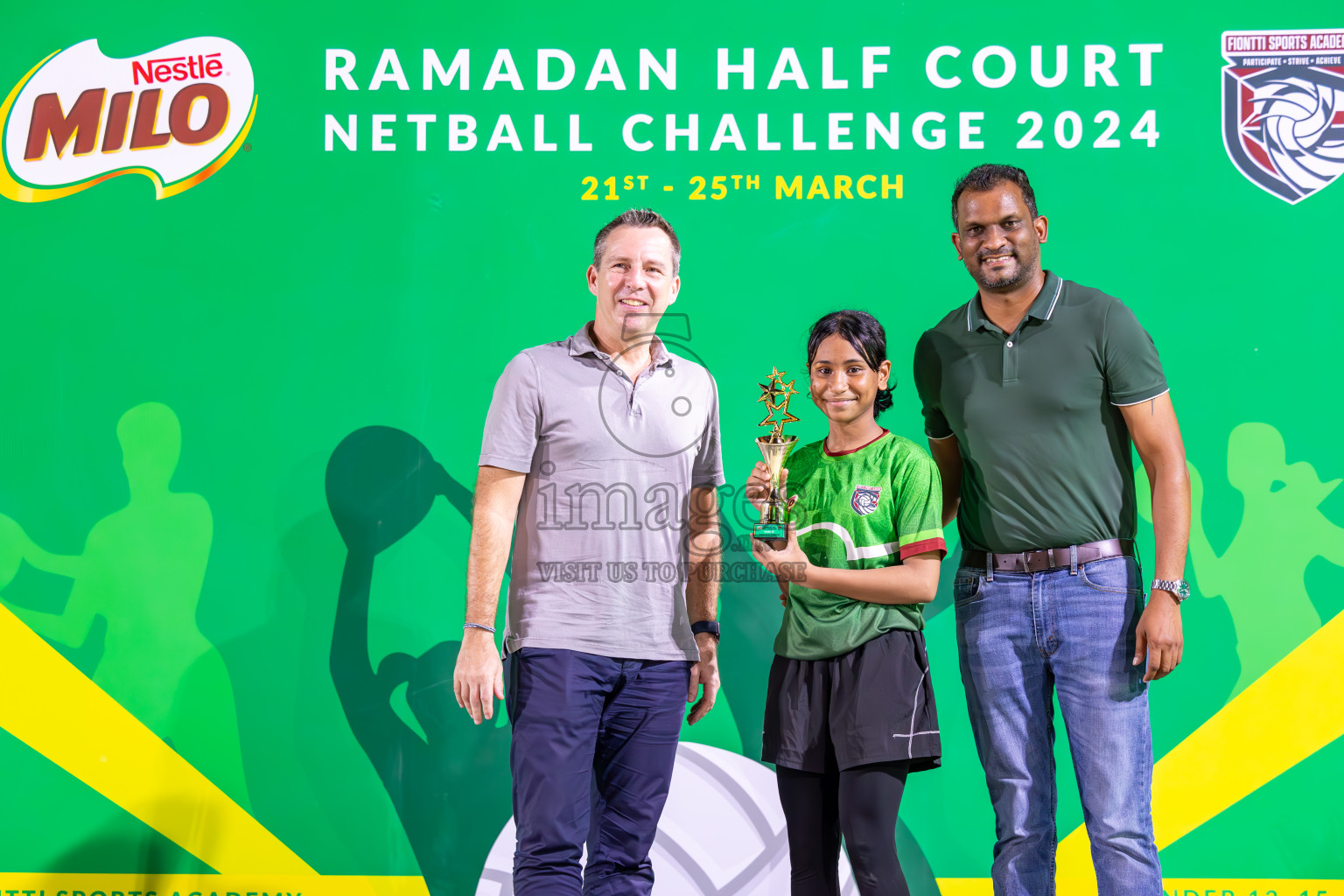 Finals of Milo Ramadan Half Court Netball Challenge on 24th March 2024, held in Central Park, Hulhumale, Male', Maldives
Photos: Ismail Thoriq / imagesmv