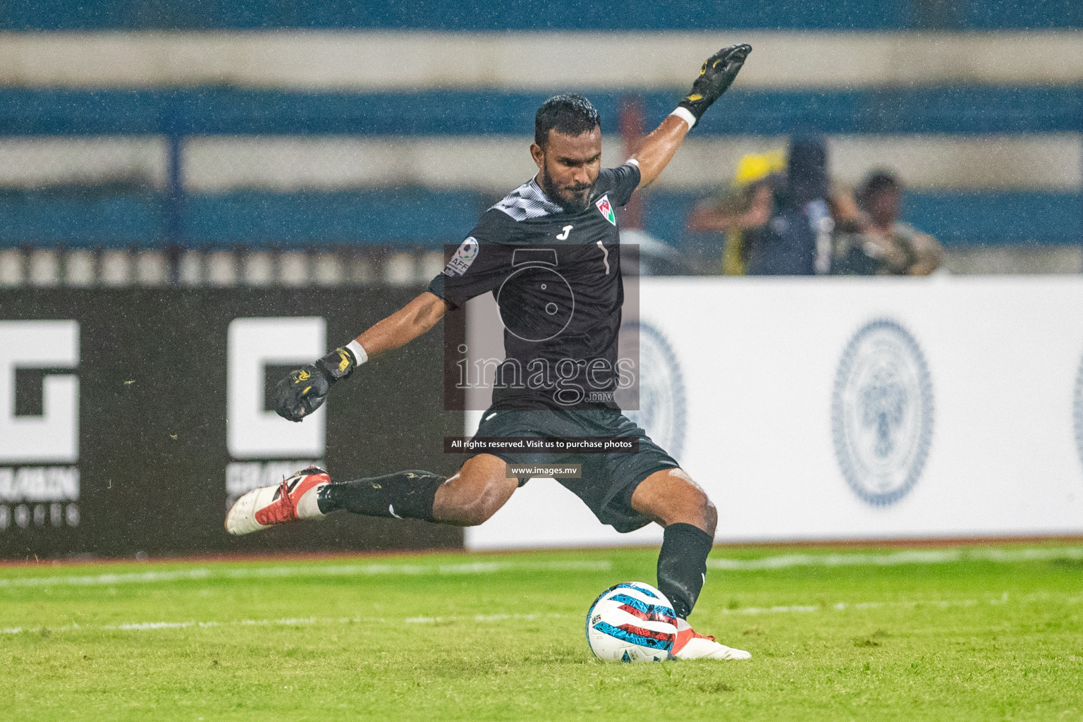 Maldives vs Bhutan in SAFF Championship 2023 held in Sree Kanteerava Stadium, Bengaluru, India, on Wednesday, 22nd June 2023. Photos: Nausham Waheed / images.mv