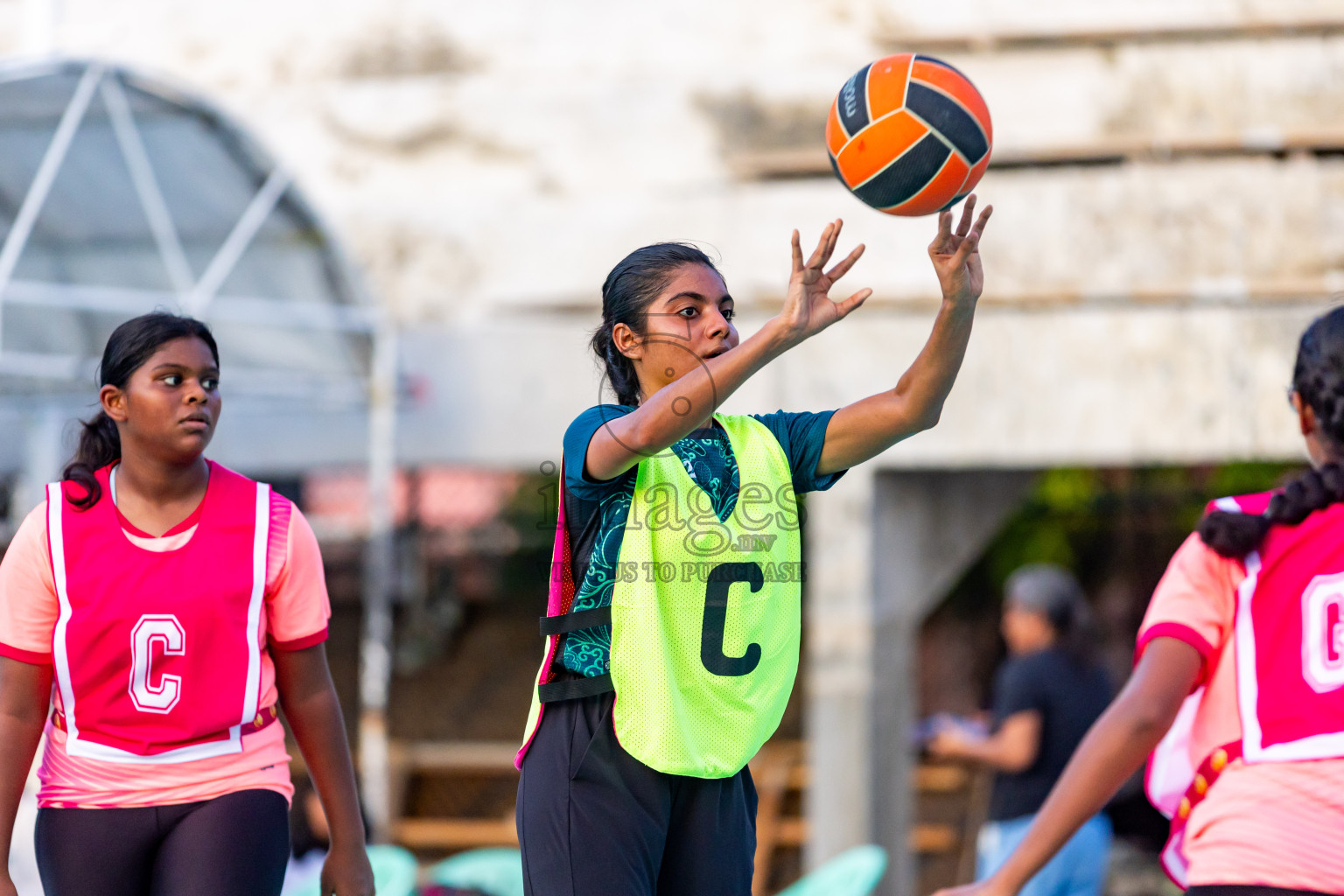 Day 4 of 23rd Netball Association Championship was held in Ekuveni Netball Court at Male', Maldives on Wednesday, 1st May 2024. Photos: Nausham Waheed / images.mv