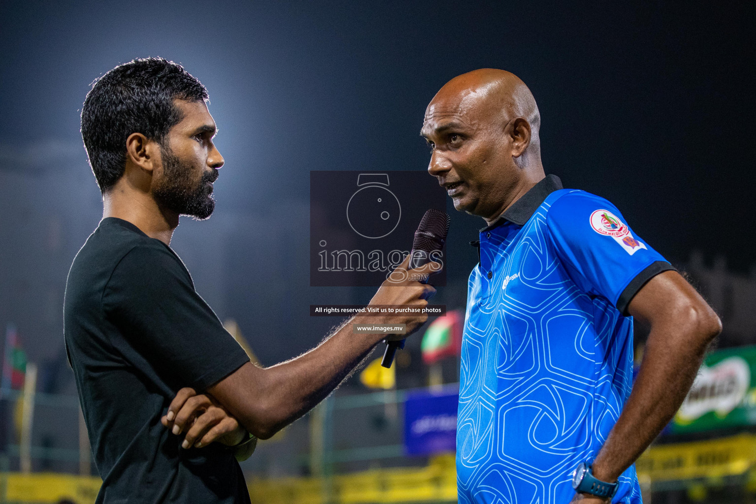 RRC Vs FSM in the Semi Finals of Club Maldives 2021 held in Hulhumale, Maldives on 19 December 2021. Photos: Ismail Thoriq / images.mv