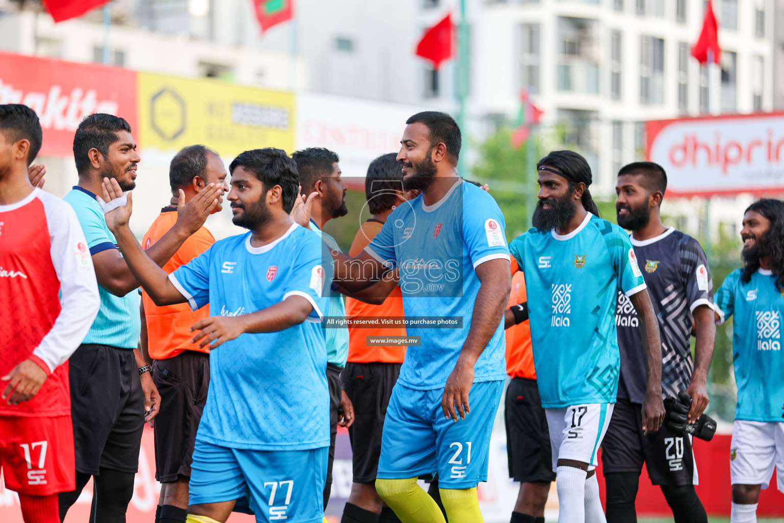 Stelco Club vs Maldivian in Club Maldives Cup 2023 held in Hulhumale, Maldives on 15 July 2023