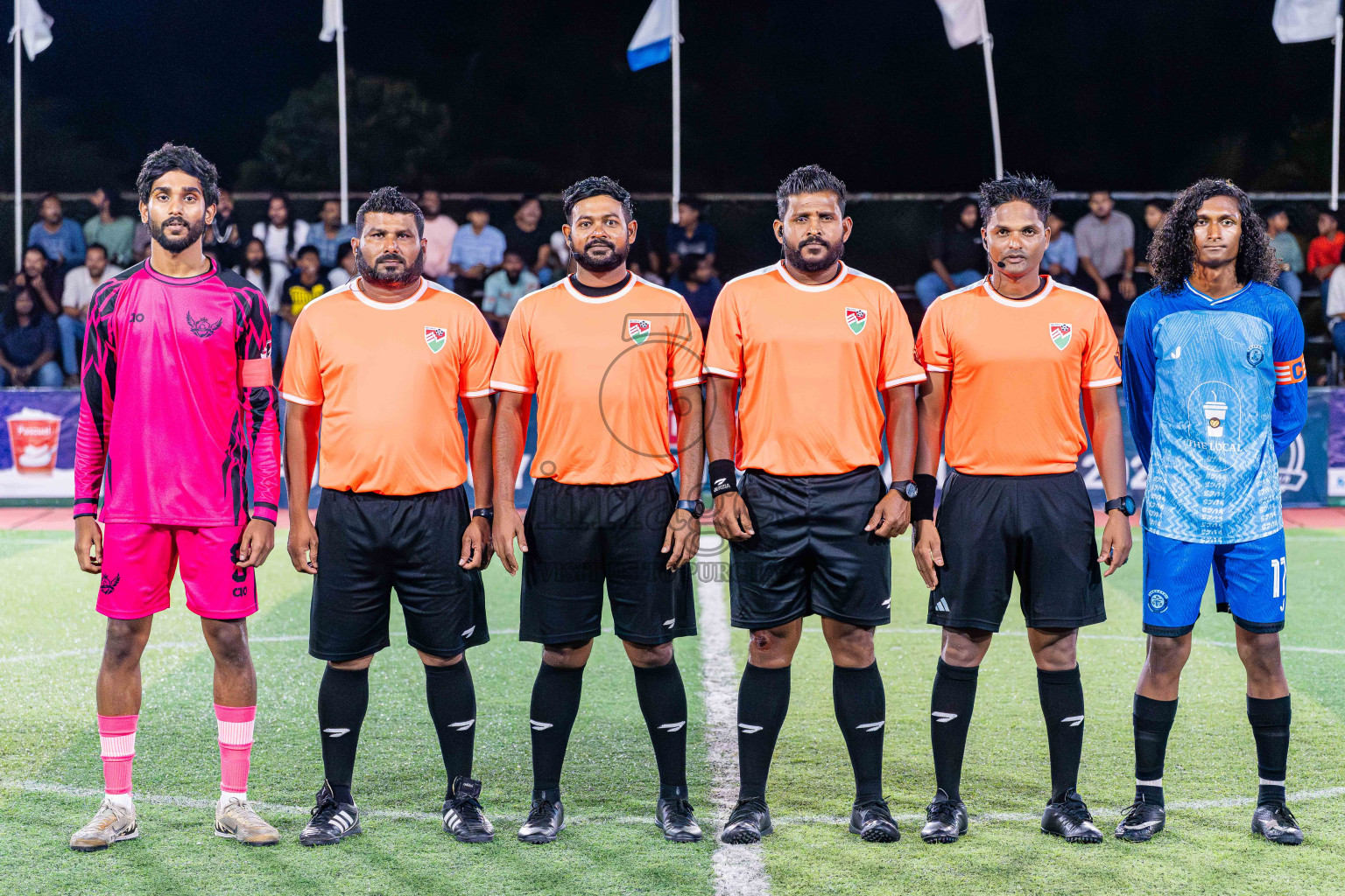 Goalhians VS Foemathi in Day 4 - Fonadhoo Youth Futsal Challenge 2025 held in Fonadhoo Futsal Stadium, L. Fonadhoo, Maldives on Wednesday, 29th October 2025 Photos: Arif Rasheed / images.mv