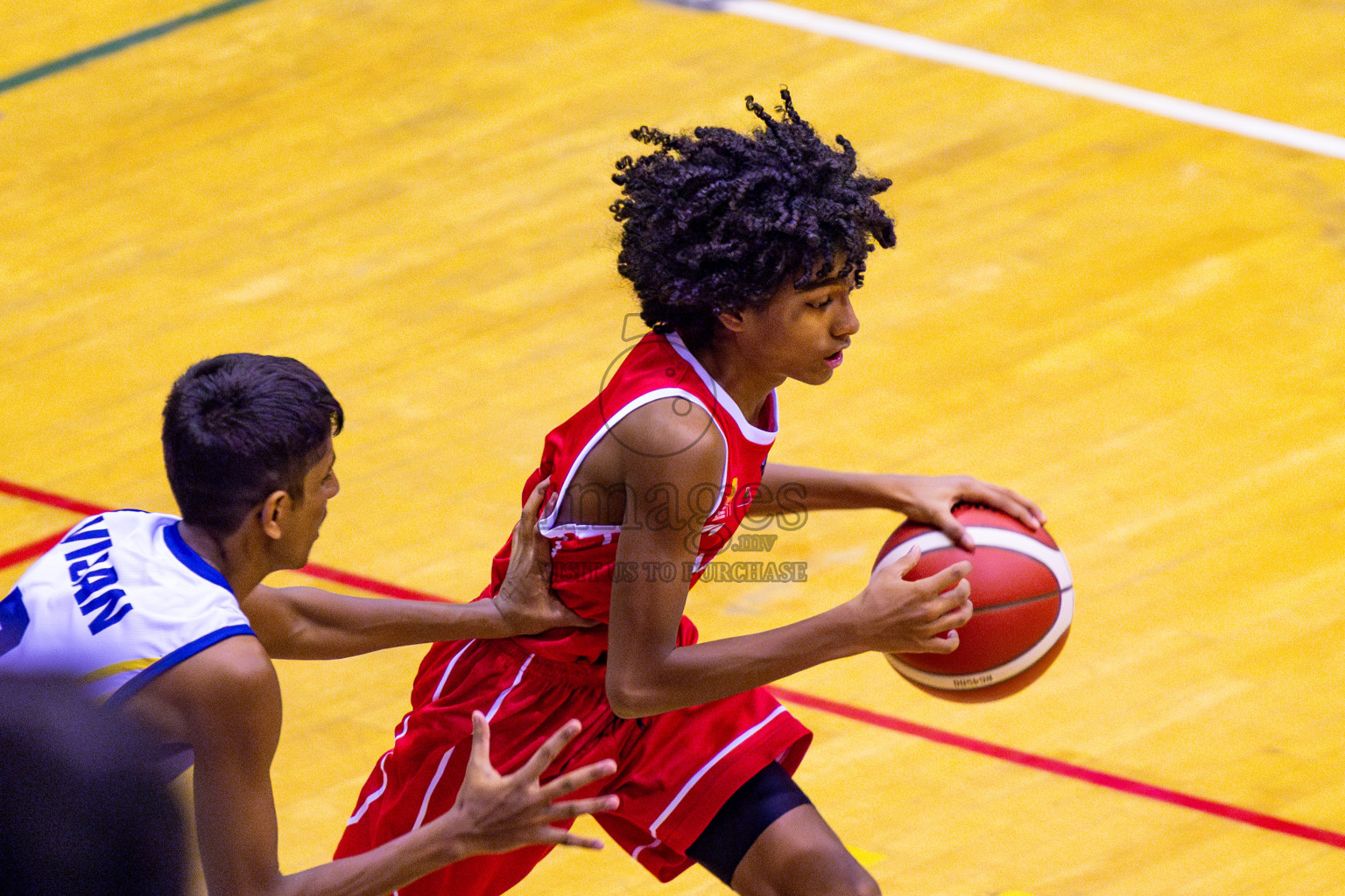 Maldives vs SriLanka in Day 1 of Under 16 Asian Cup SABA Qualifiers 2025 was held in Social Center, Male', Maldives on 12th June 2025. Photos: Nausham Waheed / images.mv