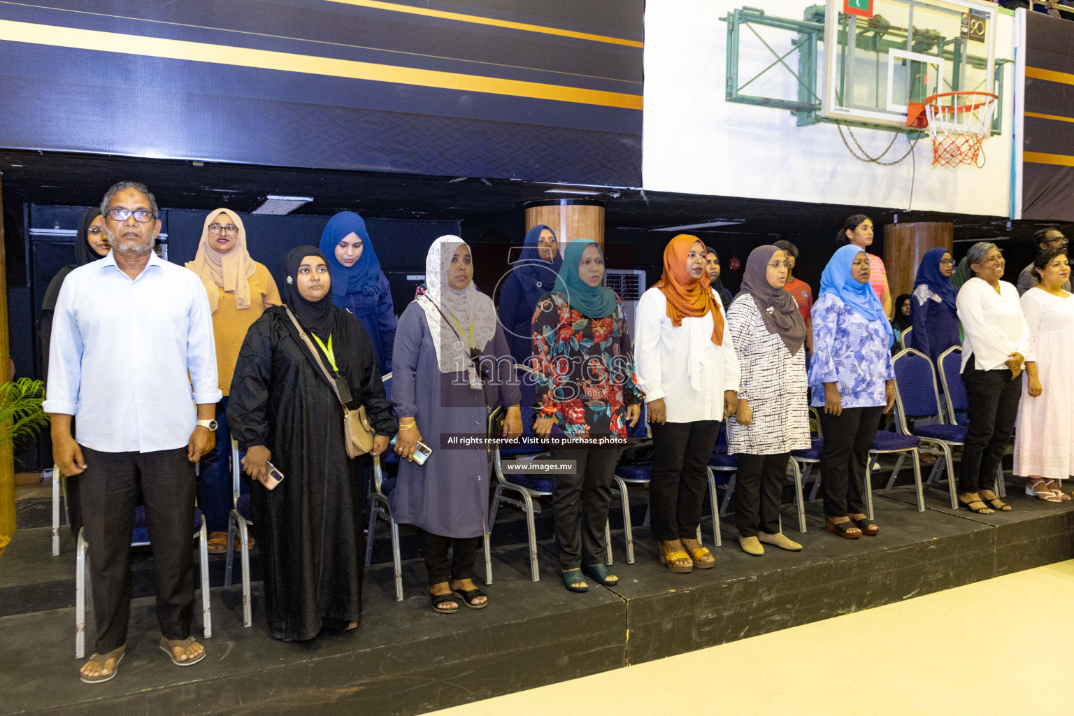 24th Interschool Netball Tournament 2023 was held in Social Center, Male', Maldives on 27th October 2023. Photos: Nausham Waheed / images.mv