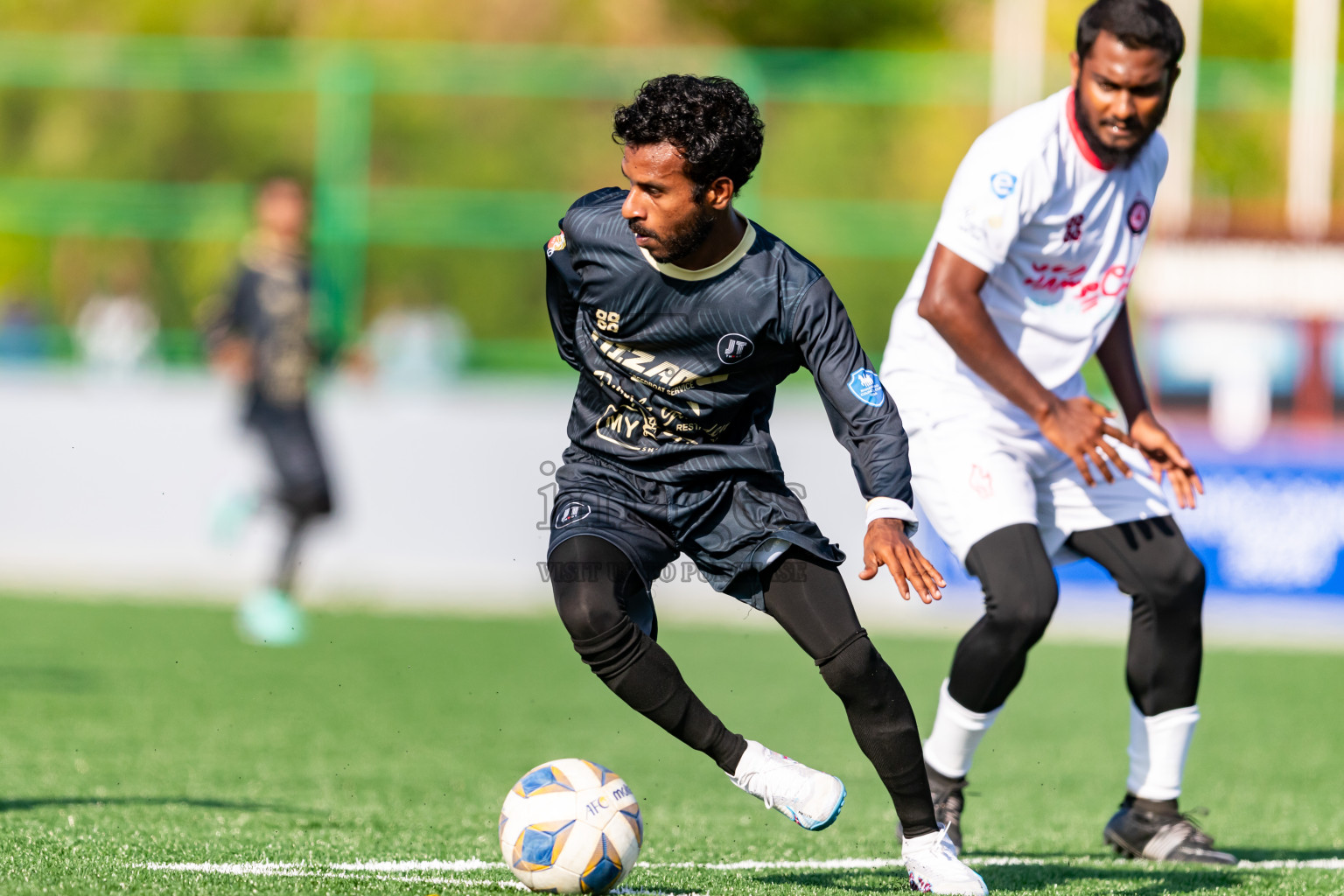 Furious FC vs JT Sports from Manadhoo Council Cup 2024 in N Manadhoo Maldives on Saturday, 24th February 2023. Photos: Nausham Waheed / images.mv