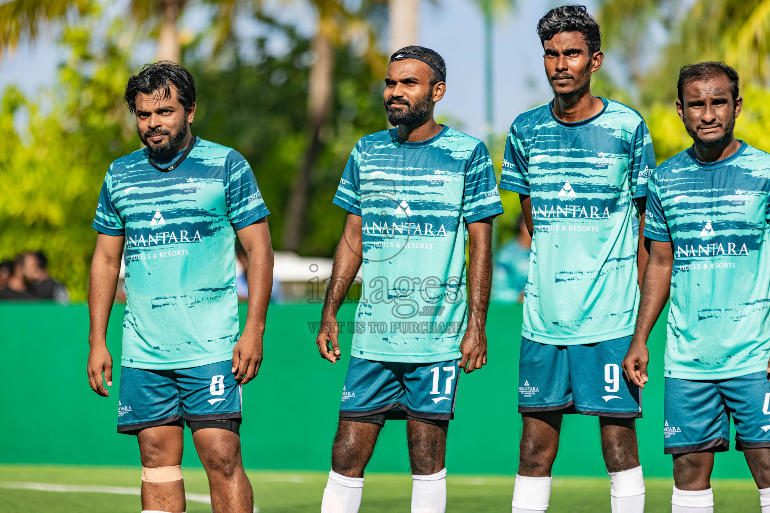 The Marina vs Anantara in Resort League 2025 (South Male Zone) was held on Sunday, 28th September 2025 in Crossroads's Maldives, Photos: Areef Adam / images.mv