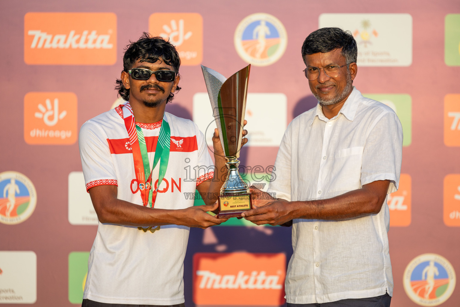 Day 3 of 33rd National Athletics Championship was held in Ekuveni Track at Male', Maldives on Saturday, 7th September 2024. Photos: Suaadh Abdul Sattar / images.mv