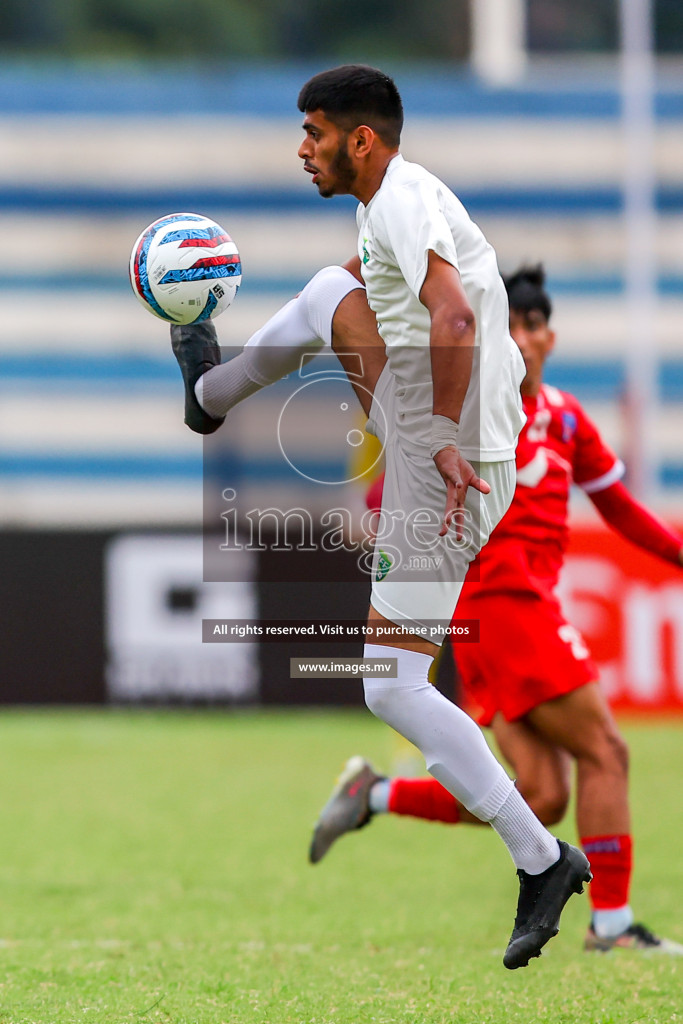 Nepal vs Pakistan in SAFF Championship 2023 held in Sree Kanteerava Stadium, Bengaluru, India, on Tuesday, 27th June 2023. Photos: Nausham Waheed, Hassan Simah / images.mv