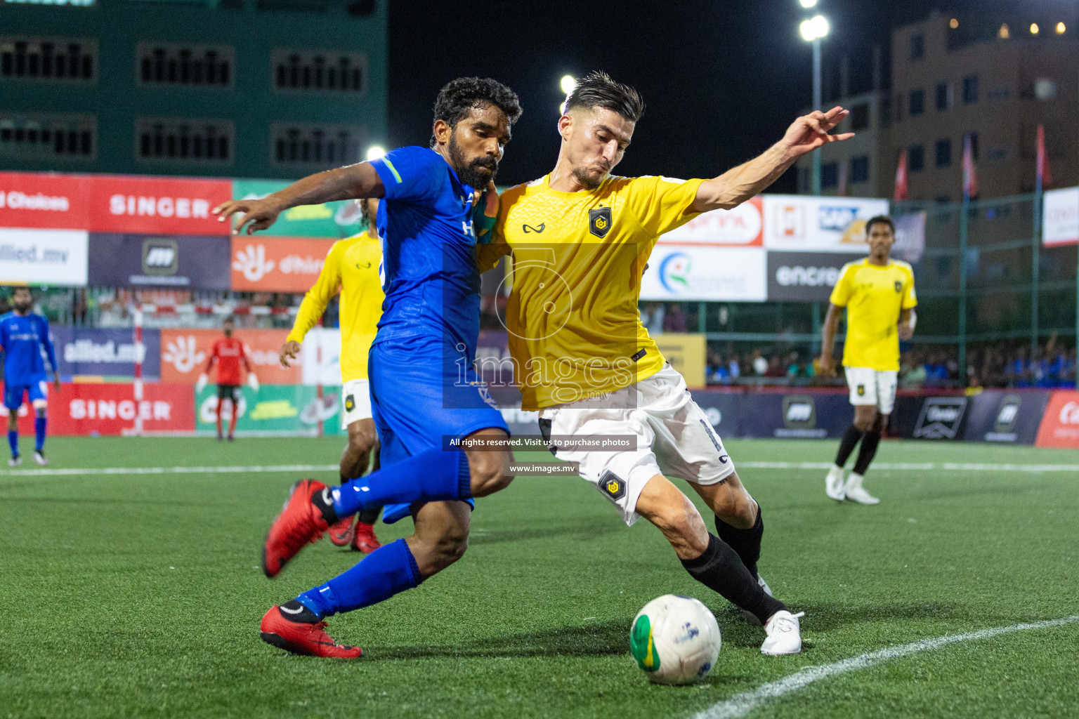 RRC vs STORC in Quarter Final of Club Maldives Cup 2023 held in Hulhumale, Maldives, on Saturday, 12th August 2023 Photos: Nausham Waheed, Ismail Thoriq / images.mv