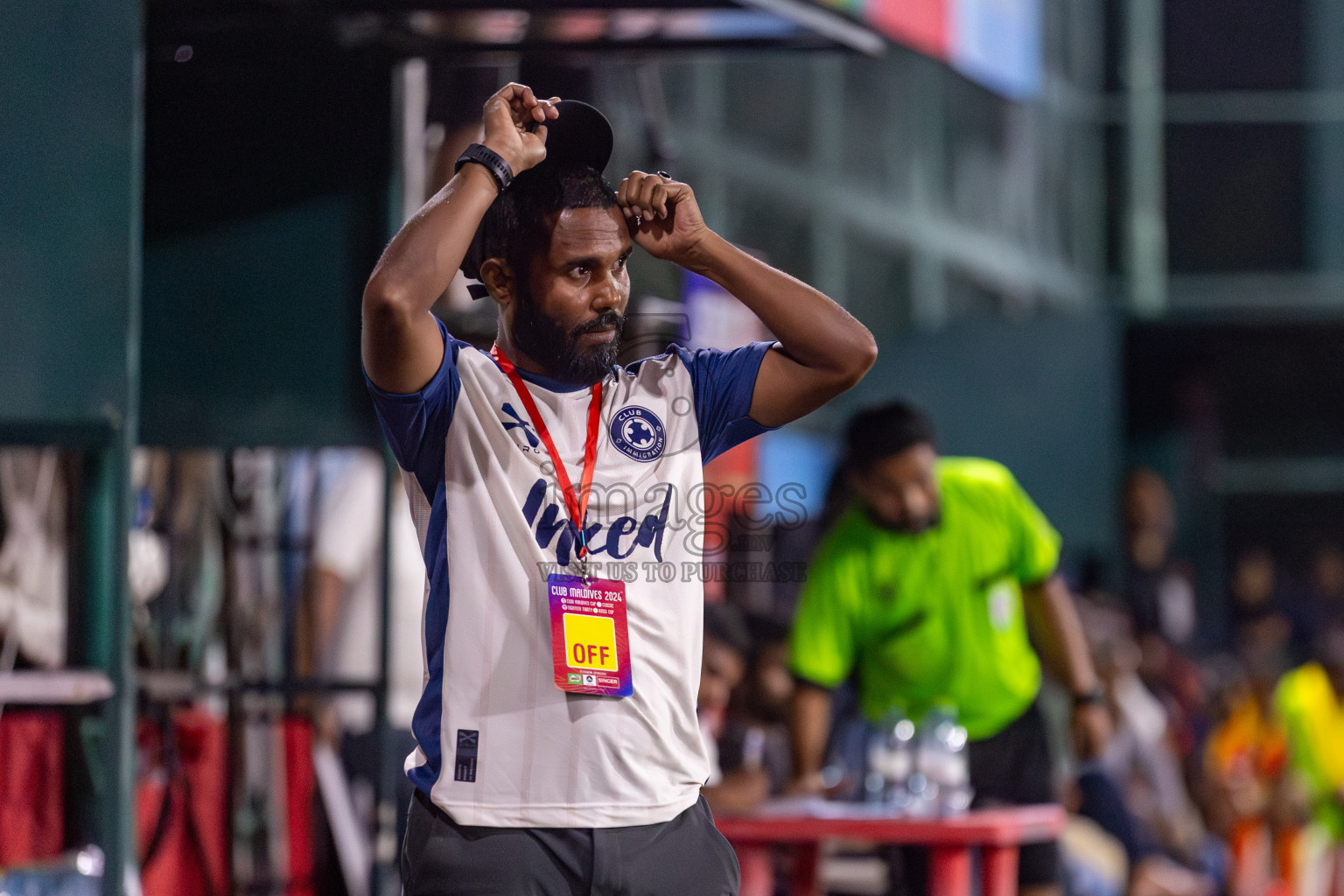 Club Immigration vs Dhiraagu
 in Club Maldives Cup 2024 held in Rehendi Futsal Ground, Hulhumale', Maldives on Tuesday, 24th September 2024. 
Photos: Hassan Simah / images.mv