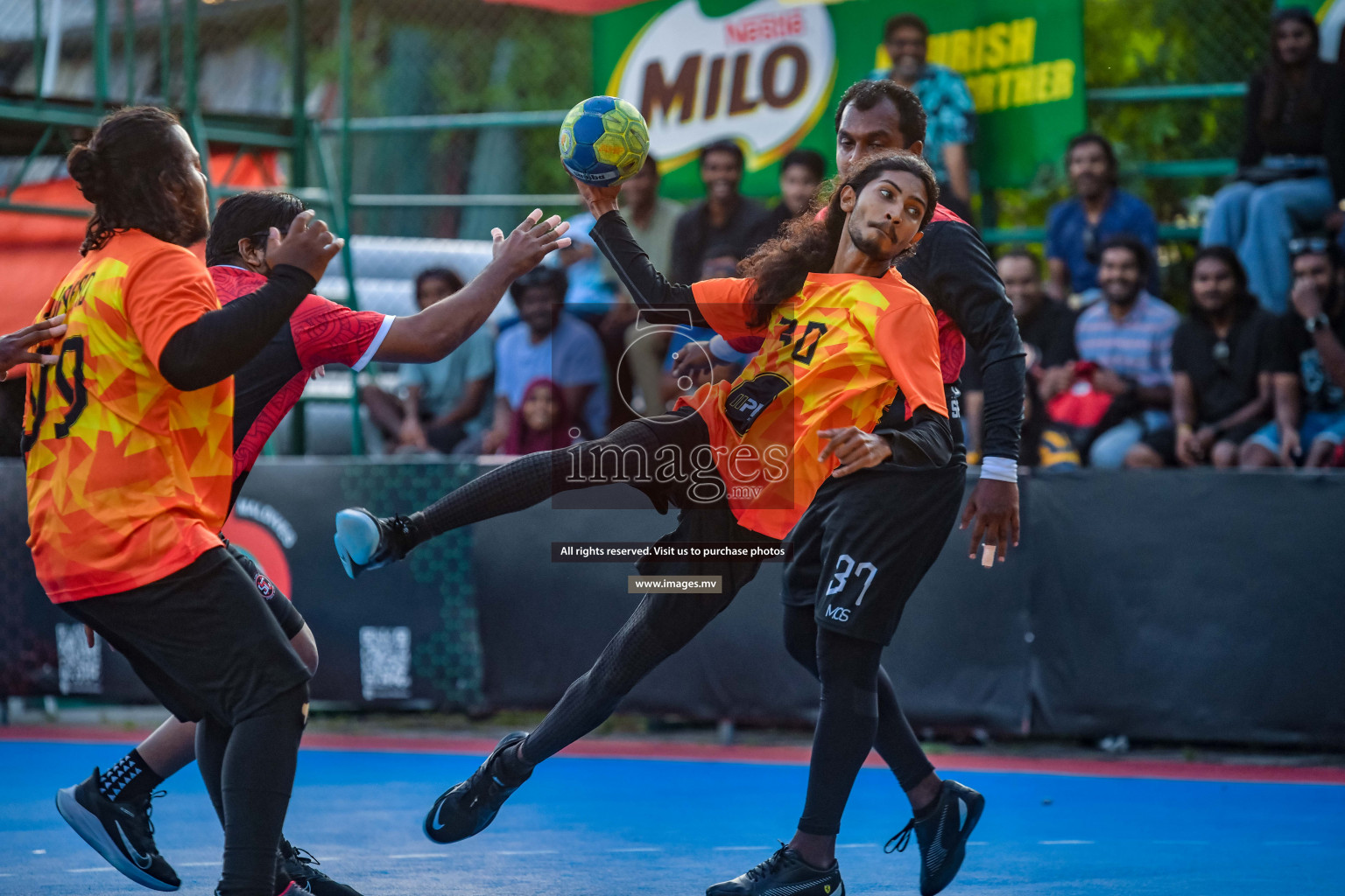 Milo 9th Handball Maldives Championship 2022 Day 1 held in Male', Maldives on 17th October 2022 Photos By: Nausham Waheed /images.mv