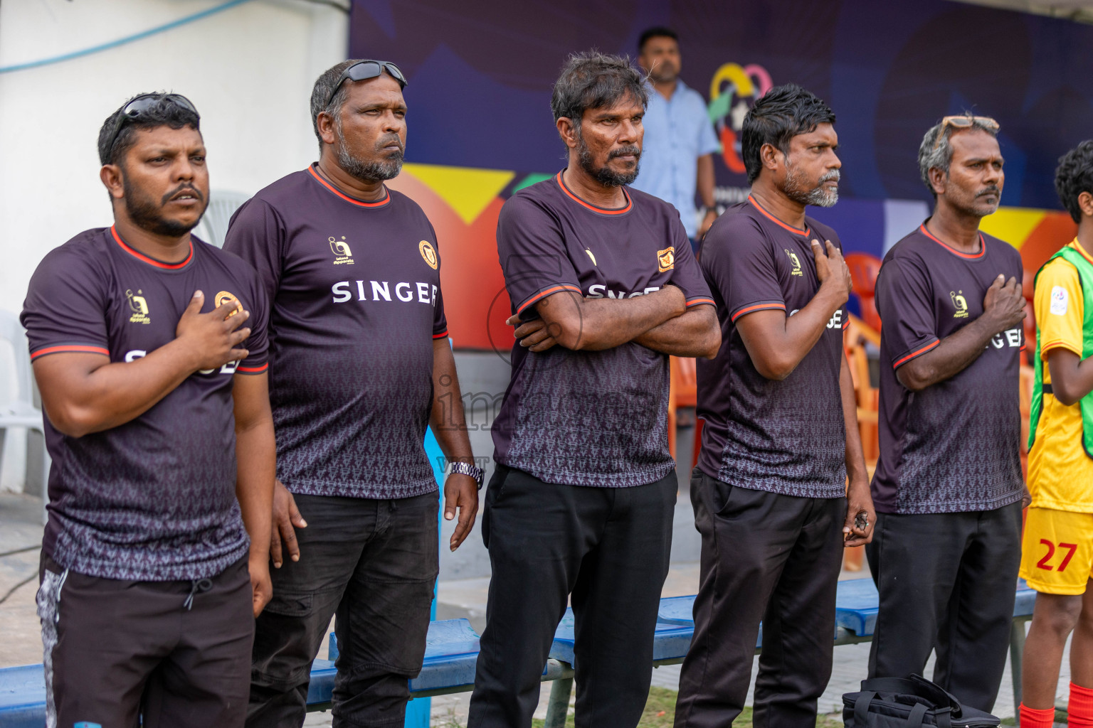 United Victory vs Victory Sports Club  (U14) in Day 5 of Dhivehi Youth League 2024 held at Henveiru Stadium on Friday 29th November 2024. Photos: Shuu Abdul Sattar/ Images.mv