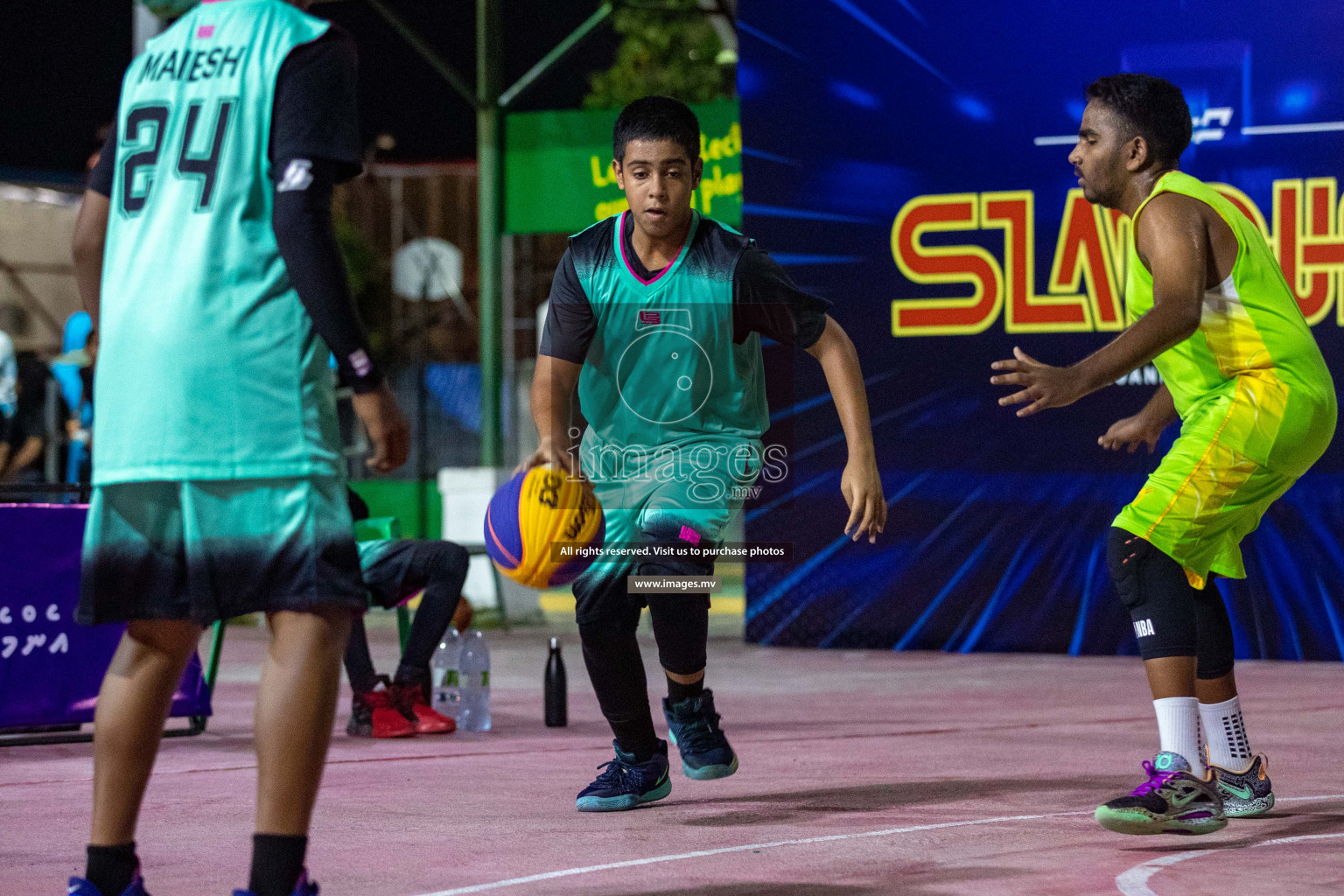 Day3 of Slamdunk by Sosal on 14th April 2023 held in Male'. Photos: Nausham waheed /images.mv