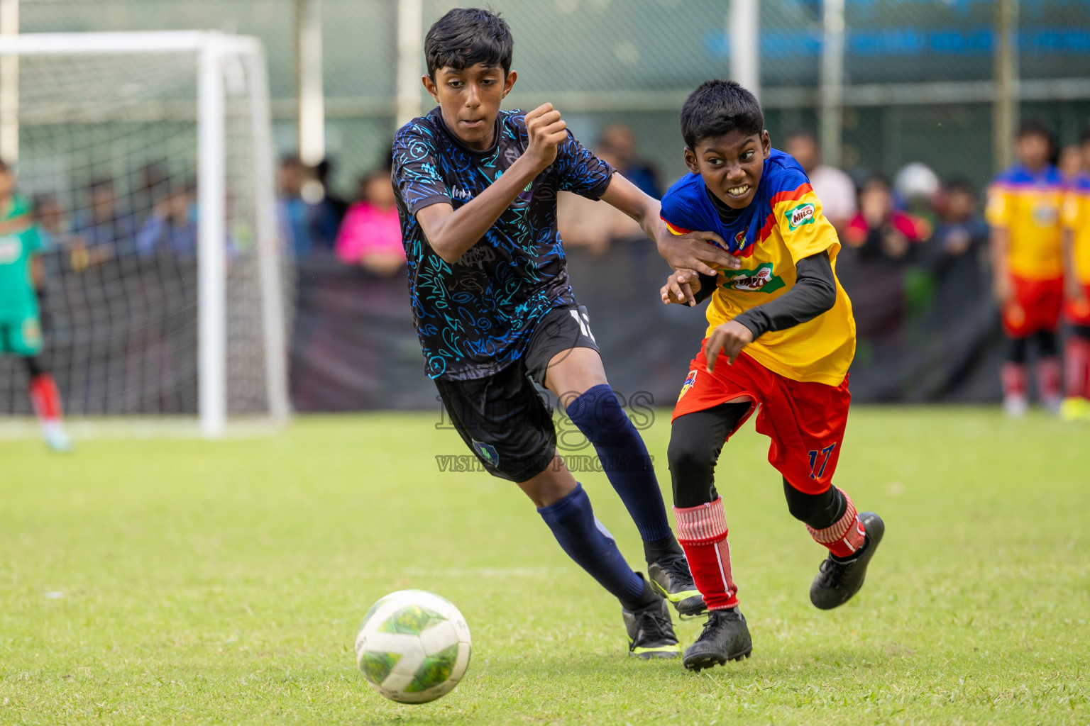 Day 1 of MILO Kids 7s Weekend 2024 held in Male, Maldives on Thursday, 17th October 2024. Photos: Shuu / images.mv