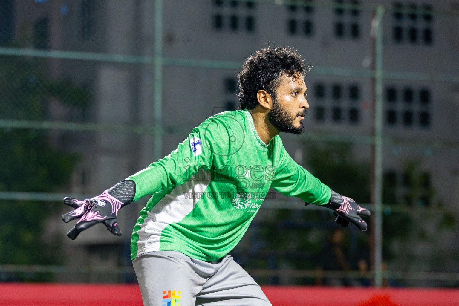 BCC vs Police Club in Day 9 of Office League 2025 was held on Thursday, 24th April 2025 in Hulhumale', Maldives. Photos: Mohamed Mahfooz Moosa / images.mv