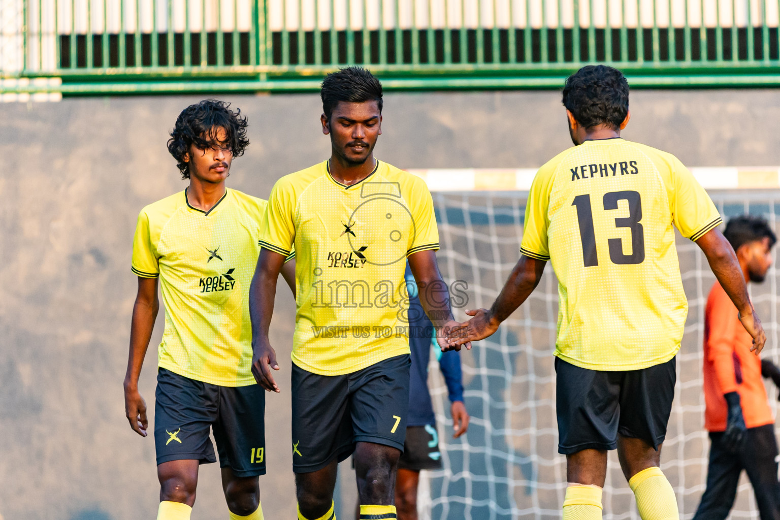 Nova SC vs Xephyrs in Day 5 of BG Futsal Challenge 2024 was held on Saturday, 16th March 2024, in Male', Maldives Photos: Nausham Waheed / images.mv